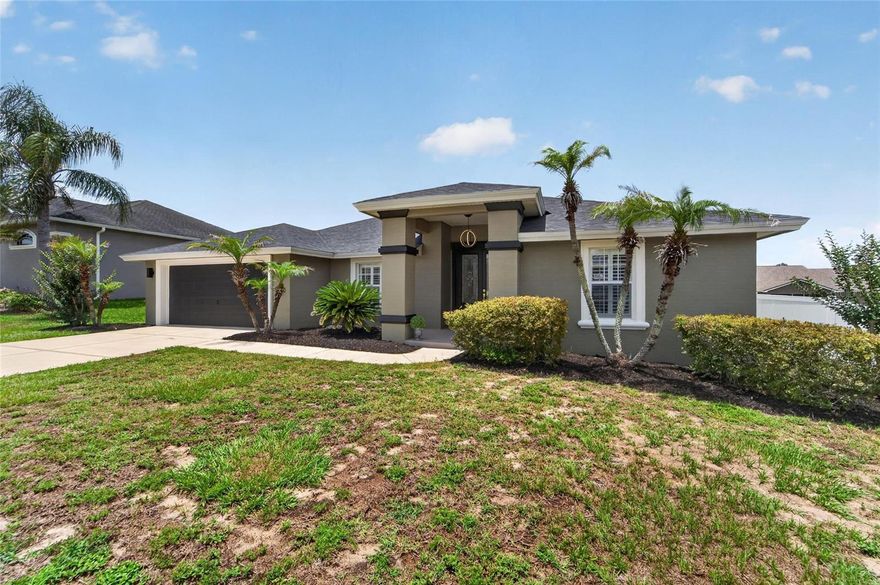 Welcome to your OPEN FLOOR PLAN dream pool home in the highly sought-after South Lakeland gated community Crews Lake Trails! This home has been beautifully updated 4-bedroom, 2-bathroom and offers an exceptional blend of comfort, style, and convenience. This property shows like a brand new home and is move in ready in.  

Extensive Updates in 2026 elevate this home to a new level of luxury and peace of mind. Enjoy a New Roof with 30-Year Architectural Shingles, a New Water Heater, and a 2021 HVAC service ensuring optimal performance. The exterior and interior boast New Paint, complementing the Scratch and Water Resistant Laminate Flooring throughout. Modern living is enhanced with Designer Lighting, new Ceiling Fans with Remotes, and New Smoke and CO2 Detectors.

Step inside to discover a spacious and inviting open floor plan, perfect for modern living and entertaining. The interior boasts vaulted ceilings, tray accents, and crown molding, with an elegant stone fireplace wall in the family room. The Kitchen Remodel features Quartz countertops complete with waterfall island and quartz solid piece backsplash, shaker wood cabinetry with crown molding, a new sink, faucets, hardware, and a pantry closet. The Bathroom remodel includes quartz countertops, new faucets, sinks, hardware, mirrors, and toilets.

The primary suite is a true retreat, offering a spa-like soaking tub, huge shower, double quartz vanities and two walk in closets & built-in locking safe. Throughout the home, you'll find charming Plantation shutters and elegant double glass entry doors.

The true highlight of this home is its private outdoor oasis. The heart of the home seamlessly extends to a gorgeous freeform Heated pool, 9 years old, with an umbrella beach shelf and 4 fountains. The Pool Enclosure has been rescreened and features new privacy blinds, providing a perfect setting for year-round enjoyment and peace of mind. A removable pool safety fence is also included. The Large Lanai offers a great entertaining space with beautiful views. The private yard is completely fenced with PVC Vinyl Fence, and an Alarm system and Irrigation System are in place. Tropical landscaping with new mulch completes this outdoor haven.

Crews Lake Trails is a desirable gated community, offering a secure and serene living environment. The low annual HOA ensures well-maintained common areas and community standards. The property is conveniently located with easy access to local amenities, shopping, and dining. Valleyview Elementary, Lakeland Highlands Middle, and George Jenkins High School, are all within the vicinity, making this an ideal location for families.

This home has been meticulously updated and maintained, offering a truly move-in-ready experience. Don't miss the opportunity to own this stunning pool home in South Lakeland. Schedule your private showing today!