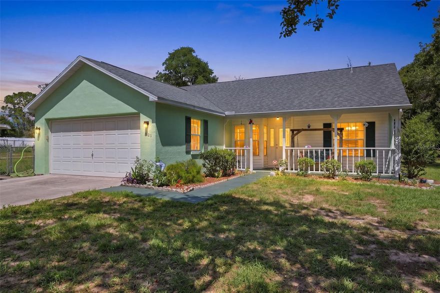 Tucked away on 1.2 acres in Brooksville, this private pool home offers the kind of space and setting that’s getting harder to find. Surrounded by mature trees and set back from the road, the property delivers a peaceful, country-style feel while still being conveniently located near major roads, shopping, and everyday conveniences.

Inside, you’ll find a functional split-bedroom floor plan with 3 bedrooms, 2 bathrooms, and comfortable living spaces designed for everyday living. The living room flows into the kitchen and dining areas, creating an open feel that’s ideal for gathering with family and friends. The primary suite offers privacy from the guest bedrooms and includes its own walk-in closet and en-suite bathroom. The home also features an attached 2-car garage along with a detached shed and attached carport, providing extra storage and flexibility for tools, equipment, hobbies, or additional covered parking.

Step outside and the lifestyle really comes to life. The screened-in pool area is the centerpiece of the property, offering a perfect place to cool off, entertain, or simply enjoy the quiet surroundings. Beyond the pool, the acreage provides endless possibilities — whether you’ve been dreaming of extra space for animals, gardening, outdoor entertaining, or simply enjoying more privacy and freedom without HOA restrictions. The property is fenced and zoned AR-2, giving flexibility for a variety of uses.

If you’ve been searching for a true Florida lifestyle property with acreage, a pool, and room to breathe, this is one you’ll want to experience in person.