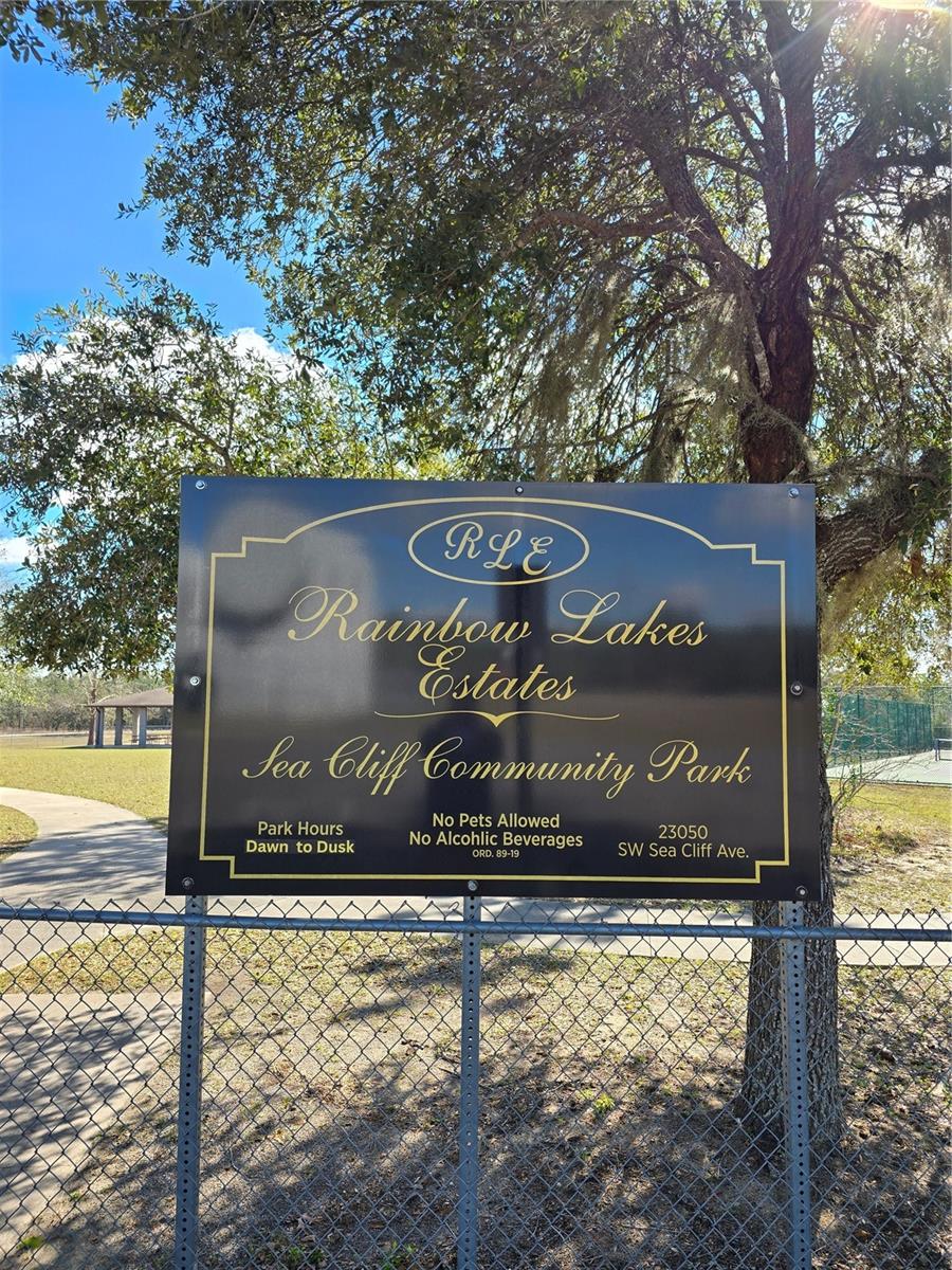 RAINBOW LAKES ESTATES - Residential