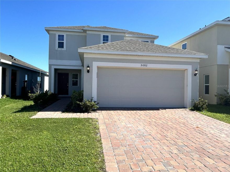Live in the heart of Cypress Hammock, just steps from the community’s resort-style pool, clubhouse, and scenic pond views. From the kitchen window of this beautiful 4-bedroom, 2.5-bath, You can see the amenity area — an unmatched location and everyday convenience for residents who love being close to everything.At just AROUND 2,000 sq ft, this floor plan hits the sweet spot of the Kissimmee rental market — spacious, efficient, and easy to maintain. The open-concept kitchen features a large island, modern cabinetry, and plenty of natural light. Upstairs, the private primary suite offers a walk-in closet and spa-style bath, complemented by three comfortable secondary bedrooms.Enjoy high-efficiency construction, neutral finishes, and all that Cypress Hammock has to offer — a resort-style pool, clubhouse, playground, sports field, and lakeside walking paths that nearby communities simply can’t match. Optional professional grounds care available — contact for details.