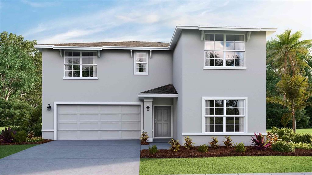One or more photo(s) has been virtually staged. Under Construction. This two-story concrete-block-constructed home features an open concept first-floor living space with a guest bedroom on the first floor. The stairs to the second story land in a spacious bonus room fit to serve as an additional entertainment space, a playroom, or an office. Bedroom 1 includes an ensuite bath with a roomy walk-in closet. The laundry room is perfectly situated between the other two bedrooms next to the third bathroom. This home comes with a refrigerator, built-in dishwasher, electric range, microwave, washer, and dryer. Pictures, photographs, colors, features, and sizes are for illustration purposes only and will vary from the homes as built. Home and community information including pricing, included features, terms, availability and amenities are subject to change and prior sale at any time without notice or obligation.