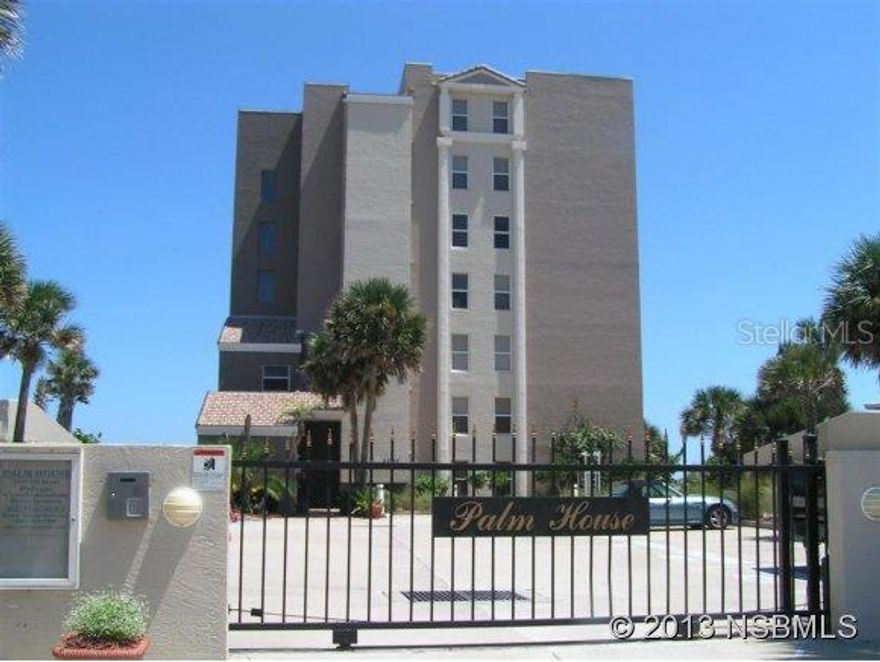 Direct oceanfront condo home with southeast exposure. Gated entrance. Only 14 units in complex...two units per floor. Newer pavered pool area and walkways 2007. Fully fenced property and reserved parking. Owner will consider financing with $100,000 down. ;LocationDescription: Condo ;Water: City