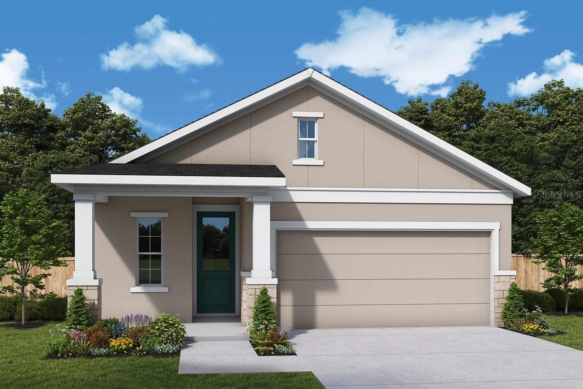 Under Construction. Nestled on a serene preserve with a partial water view, the Nightingale family home plan blends luxury, comfort, and timeless style. The state-of-the-art kitchen, a haven for culinary enthusiasts, boasts abundant storage, expansive prep space, and elegant presentation areas. Each thoughtfully designed spare bedroom offers ample room for creativity and growth. The Owner’s Retreat provides a tranquil escape with a spa-inspired bathroom, generous walk-in closet, and serene bedroom. Residents enjoy access to an exclusive amenity center featuring a resort-style pool, cozy fire pit, a lively game room with billiards, and abundant outdoor space for relaxation and recreation.