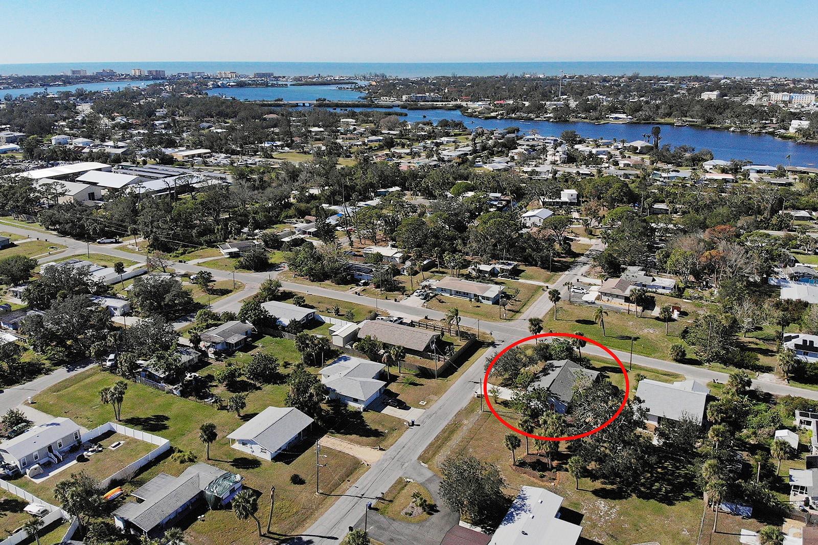 Coastal Home 2 miles from Nokomis Beach includes deeded Boat Basin – NO STORM DAMAGE!
This beautiful corner lot home offers the perfect blend of coastal living and thoughtful craftsmanship. Situated in a small boater’s community just along Donna Bay, the home also comes with a deeded boat basin.
As you step into the home you will enjoy the comfortable feel of the home. Featuring live wood counters and a unique copper farmer’s sink, the kitchen is both functional and a work of art. The sit-in breakfast nook has a bay window with a built-in bench overlooking the gardens. The open split floor plan is freshly painted and provides privacy as the extra large primary suite is off to the left. This room has a large window and sliders that take you out to the hot tub, both of which have fantastic views of the beautiful Florida sunsets. An ensuite bath and large walk-in closet with custom features enhance the convenience of this space. On the right side of the home you will find the second bedroom with direct access to the second bath. Laundry does not even seem like a chore in the beautiful laundry room with a large window. The oversized garage has a fantastic shop area or use it for extra storage!
Enjoy the tranquility of your surroundings, with oak and fruit trees dotting the landscape, providing both beauty and privacy. Step outside to your own personal oasis and walk around the large lot to enjoy the different garden areas, the koi pond, or entertain guest in the fire pit area.
If you do decide to leave your private oasis, you are just 2 miles to Nokomis Beach, one block from Nokomis Riverview Park as an entrance to the Legacy Trail, and 5 miles to Oscar Sherer Park. There is a public boat ramp just 2 blocks away. Just 2 miles away visit the many restaurants and shops along downtown Venice and all it has to offer including parks, the Venice Theater and more. Venture down to the end of Venice Ave and visit Venice Beach. Your new home is just South of Sarasota and all the arts and entertainment that city has. You will be just 3 miles to I-75 to be off to anywhere you need to be.
Live the Florida dream with nature at your doorstep and endless opportunities for relaxation and adventure.