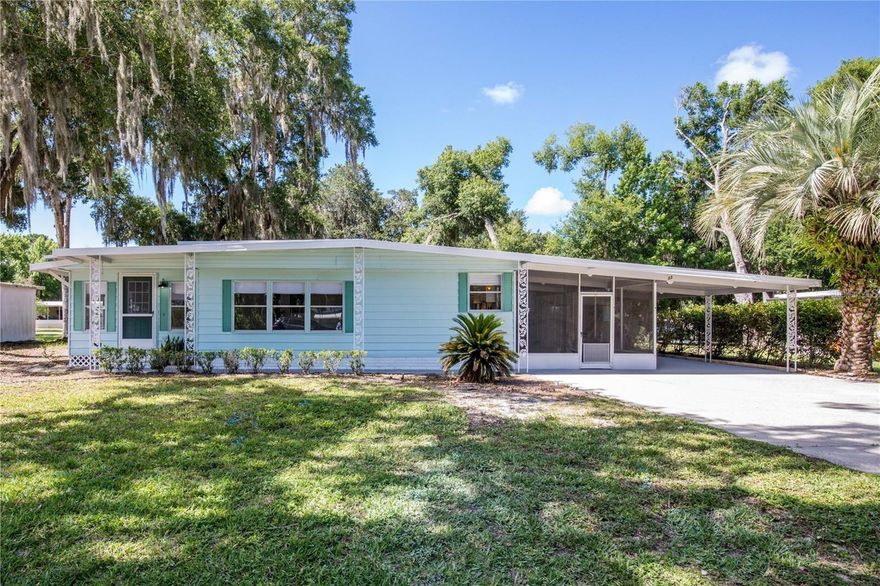 Step into resort-style living at 33 Bobcat Trail, located in the highly desirable Continental Country Club—just 5 minutes from Brownwood Paddock Square and Magnolia Plaza in The Villages… without the Villages price tag. This turnkey fully furnished and tastefully decorated home offers exceptional value, comfort, and amenities in a guard-gated, resident-owned community.

Inside, the kitchen shines with new granite countertops, subway tile backsplash, and a farmhouse sink, creating a warm and modern space for cooking and entertaining. The dining area features built-ins and a skylight, adding natural light and charm. A spacious living room flows into a versatile den/office, separated by custom barn doors and surrounded by windows with custom blinds throughout.

The primary bedroom includes an ensuite bath and a generous walk-in closet. Enjoy Florida living year-round in the large screened lanai, complete with an attached storage area perfect for a workshop or golf cart parking.

Continental Country Club offers an unmatched lifestyle with a championship 18-hole golf course, driving range, heated resort-style pool, pickleball, tennis, a well-equipped fitness center, library, billiards room, two craft rooms, and lake access with a private boat ramp. RV and boat storage is also available.

This is a resident-owned shareholder lot, which helps keep the monthly HOA fee lower. The HOA includes trash pickup, lawn service, and Spectrum cable, internet, and Wi-Fi.

Tree-lined streets, 24-hour gated security, and endless amenities make this community a standout. Plus, you’re minutes from shopping, banks, medical facilities, and fantastic restaurants.

A beautifully updated home in a premier community—this one delivers comfort, convenience, and incredible value.