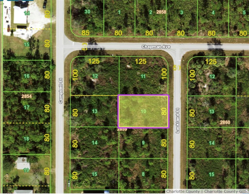 Photo of 411 Lackland Street, Port Charlotte, FL 33953 (MLS # A4626227)