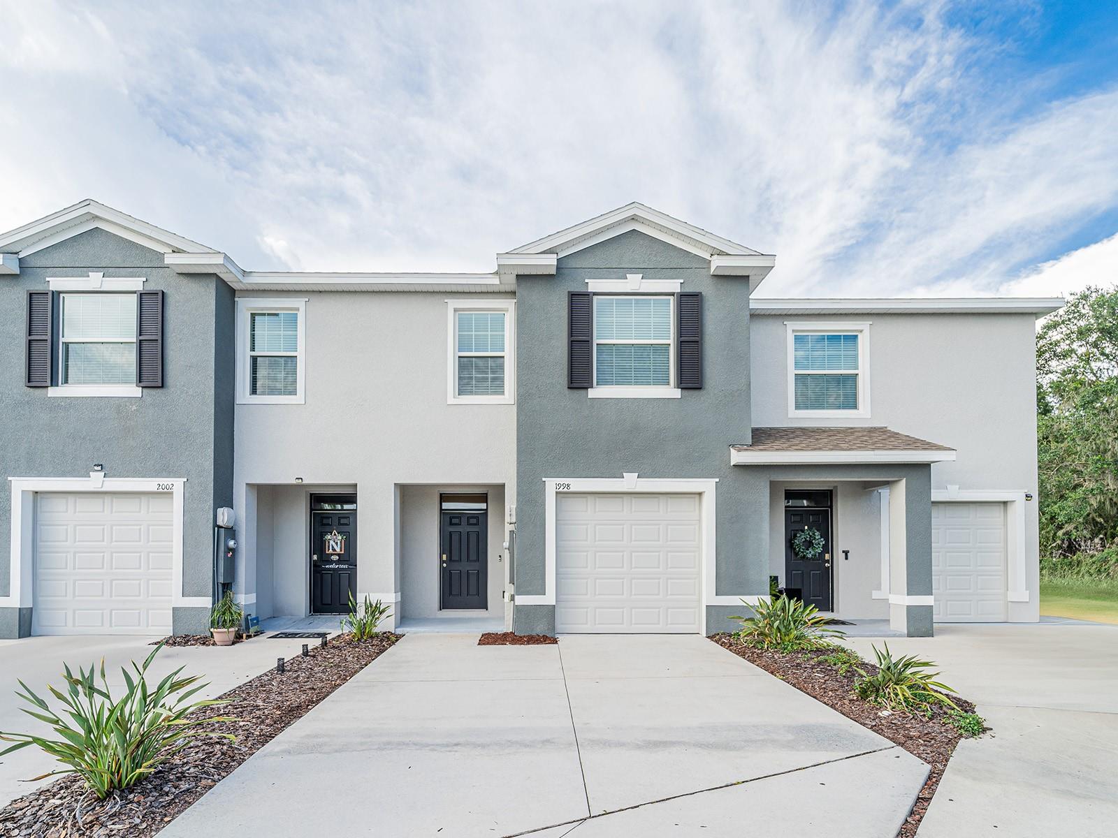 NO CARPET + NO BACK NEIGHBORS!
Beautifully maintained 3-bedroom, 2.5-bath townhome in the desirable Union Park community of Wesley Chapel—completely carpet-free, with tile flooring on the first floor and luxury vinyl plank upstairs. Enjoy the privacy of no rear neighbors and relax on your lanai overlooking a peaceful pond view.
This move-in ready home offers an open-concept layout with a modern kitchen featuring granite countertops and ample cabinetry. All bedrooms are upstairs, offering comfort and separation from the main living areas.
Union Park is a resort-style, tech-forward community with high-speed internet, cable, lawn care, and exterior maintenance included in the HOA. Community amenities include a resort-style pool, clubhouse, lap pool, fitness center, splash pad, dog park, nature trails, Zen Garden, Birdhouse Village, and tot lots.
Conveniently located near Wiregrass Mall, Tampa Premium Outlets, I-75, and SR-56, with an A-rated charter academy within walking distance.
Don’t miss this opportunity to live in one of Wesley Chapel’s most sought-after communities with everything you need for comfort, convenience, and lifestyle. Schedule your showing today!