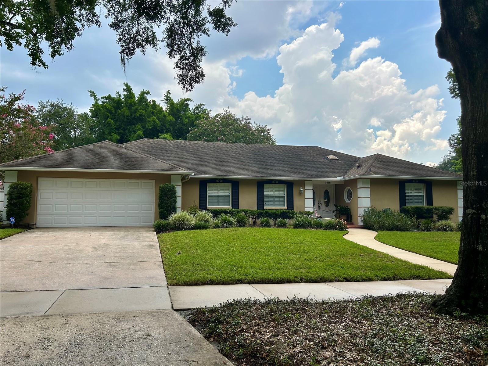 Spacious, custom pool home in beautiful Southern Oaks. Double door entry leads into a spacious tiled foyer with crown molding. Formal living and dining rooms in the front of the house with great natural light. The spacious kitchen features wood cabinets, corian counters and a tiled breakfast bar. French doors lead from kitchen out to screened lanai and pool. Floor plan is perfect for entertaining. Home has a split bedroom plan with the primary suite having a sitting area with French doors that open out to the screened pool and spa. Primary bath has two separate vanities and a large walk in closet. There are 3 additional bedrooms with one having an en suite bath. Crown molding and plantation shutters throughout the home. The 21 x 12 covered lanai opens to the screened pool and spa. The 1/3 acre lot is completely fenced. There is an inside laundry room with built in cabinets plus tons of storage throughout the home. If you are looking for a great neighborhood, convenient to downtown Orlando, Orlando Regional Medical Center and the Airport, look no further. Call today to schedule your private tour.