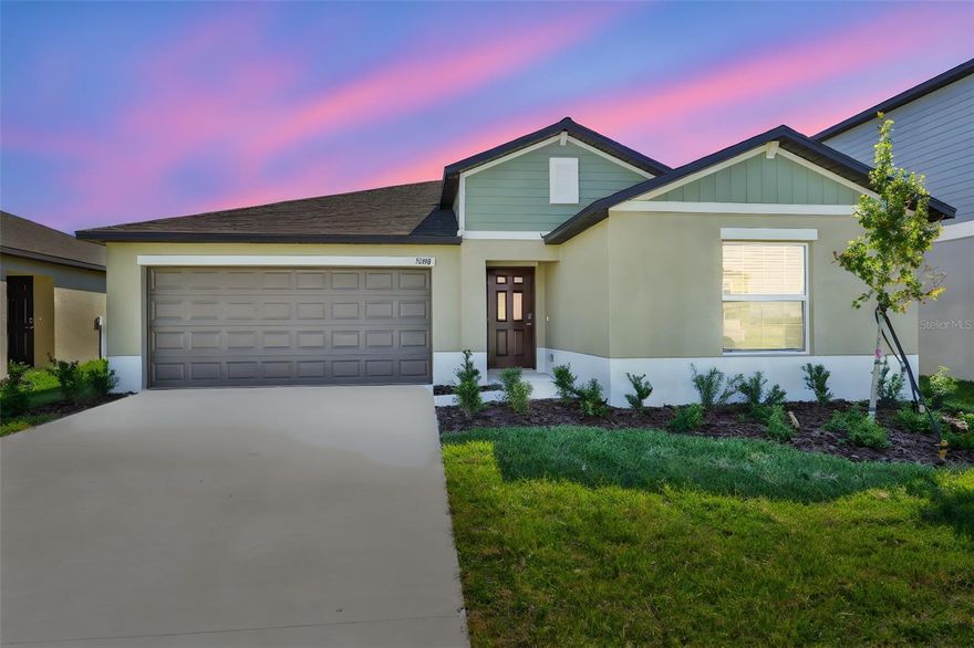 This stunning rental property offers a peaceful retreat with breathtaking lake views. The bright, light-filled kitchen is perfect for cooking and entertaining, featuring ample counter space and modern appliances. Enjoy the convenience of single-story living with a smart layout that includes 4 bedrooms and two full bathrooms. Located in a serene cul de sac, this home is ideal for families or professionals looking for comfort and style. Numerous amenities, including a state of the art clubhouse, swimming pool, and fitness center, designed to enhance your lifestyle. Plus, outdoor enthusiasts will love the proximity to Little Manatee River for adventures. Located just minutes from Gateway Commons, an 83,000-square-foot retail center offering upscale shopping, dining, and entertainment. Easy access to I-75 and I-275 interchange ensures quick travel to Tampa Bay, Bradenton, Sarasota, and St. Petersburg. Come see this beauty before it's gone!