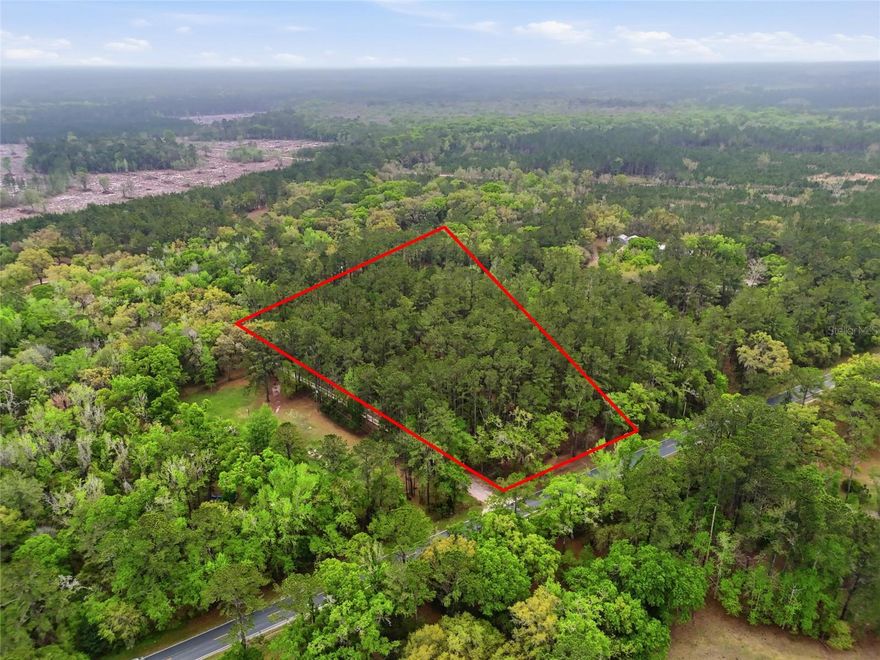 4.3 Acres of private, build-ready land just minutes from shopping!
Discover the perfect blend of privacy and convenience with this beautiful 4.3-acre agriculturally zoned property. Tucked away off CR-231, this lot opens up to a spacious, wooded backdrop filled with mature pines, creating a peaceful, secluded setting ideal for your future homesite. The seller has thoughtfully mulched and under brushed the property, making it easy to walk, explore, and truly envision your plans. With AG zoning, you have the flexibility to build a site-built home or place a mobile home. Bring your vision to life with room to spread out.
Enjoy a quiet, rural feel while still being just 9 minutes from shopping, dining, and everyday conveniences on 441 in Gainesville. Whether you’re looking to build now or invest for the future, this property offers space, flexibility, and location all in one.
Don’t miss the opportunity to own a piece of North Florida land with endless potential.