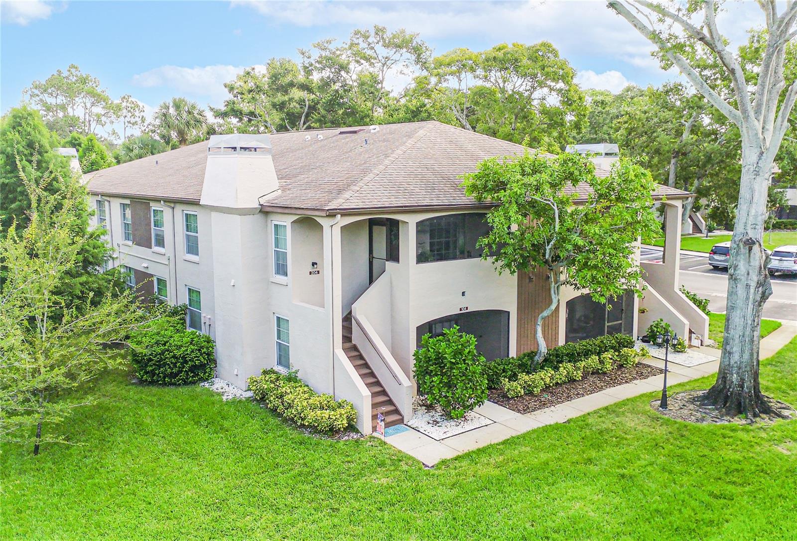 Beautifully Upgraded End-Unit Condo in Prime Palm Harbor Location!
Welcome to this stunning end-unit condo located in the heart of desirable Palm Harbor. Located just minutes from Mease Countryside Hospital, Countryside Mall, and the pristine shores of Honeymoon Island. Tucked away in a peaceful community, this unique home offers privacy, comfort, and high-end upgrades throughout. Step inside to discover a one-of-a-kind floor plan featuring soaring cathedral ceilings and a cozy
fireplace, creating a spacious yet inviting atmosphere. As an end unit backed up to a serene preserve, The home boasts premium Anderson windows with a lifetime warranty, ensuring energy efficiency and lasting value. The entry is graced by a Forever storm door, adding both security and curb appeal. The master bathroom has been fully renovated, showcasing modern finishes and thoughtful design.
Whether you're relaxing indoors or taking in the nature views from your back patio, this home offers the
perfect blend of luxury and tranquility. Community amenities include an olympic sized swimming pool, heated spa hot tub, clubhouse, fully equipped gym, sauna room, plus a dog park for your furry friends! Don't miss your chance to own this exceptional property in one of Palm Harbor's most sought-after locations.