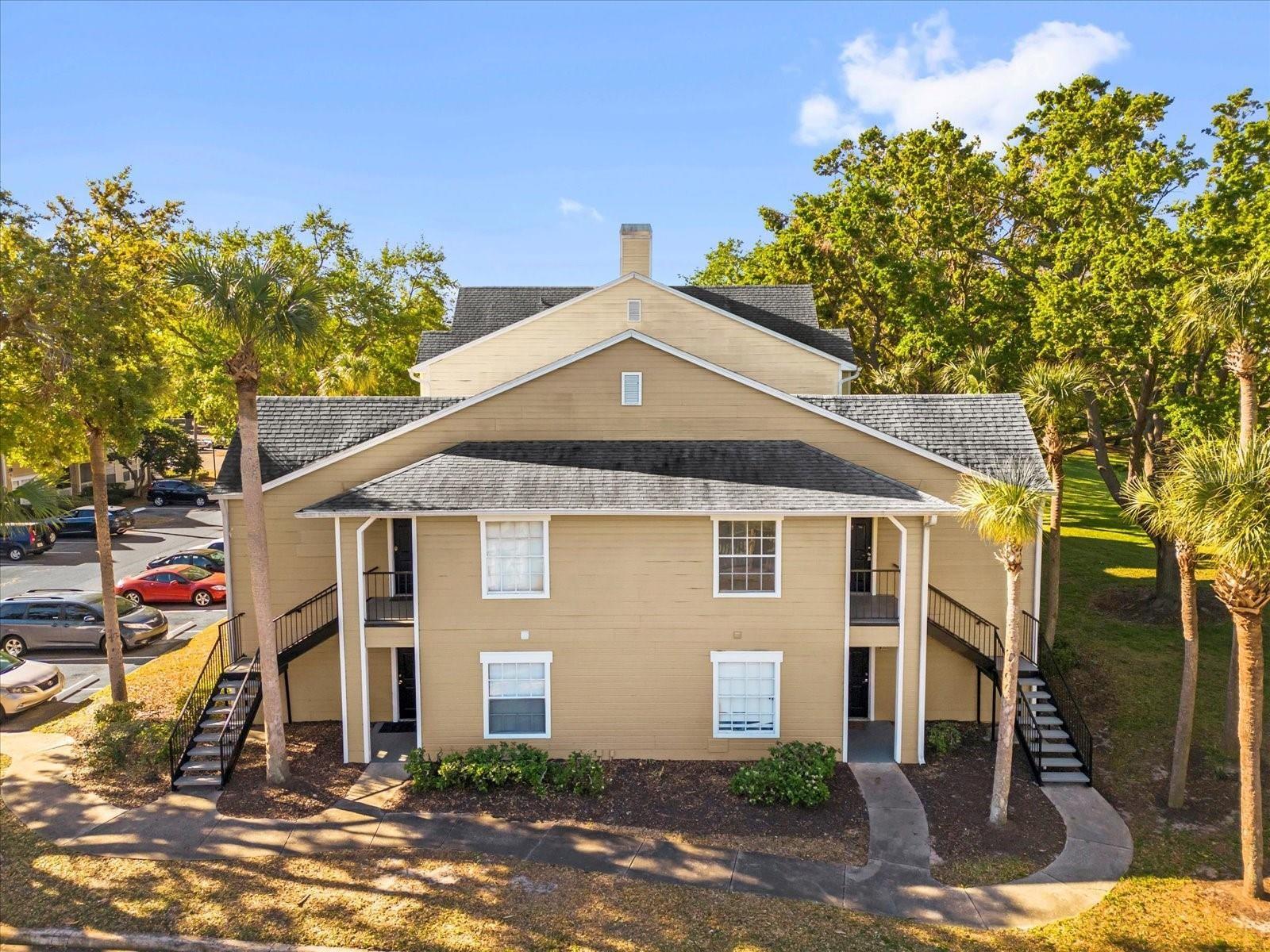 Discover this spacious 934-square-foot, second-floor, 2-bedroom, 2-bathroom corner-unit condo located in the highly desirable Tradewinds at MetroWest community. With no neighbors on one side, it overlooks a serene pond and is surrounded by decades-old oak trees and beautifully manicured gardens, offering tranquility and breathtaking sunset views
Recently updated with fresh paint, new carpet, and modern appliances, this floor plan stands out with plenty space, including a breakfast nook and abundant natural light. The open-concept kitchen boasts a newer refrigerator, range, hood, and dishwasher, seamlessly connecting to the spacious living and dining areas—ideal for entertaining.
The primary suite features a generous walk-in closet and an in-suite bath, while the second bedroom also offers an in-suite bath, making it perfect for guests, a home office, or a flexible space. A private balcony provides the perfect spot to unwind while enjoying the peaceful pond views. Additional conveniences include an in-unit washer and dryer and ice-cold central A/C for hot summer days.
Residents of Tradewinds at MetroWest enjoy resort-style amenities, including two swimming pools, a Jacuzzi, tennis courts, a fitness center, a clubhouse, and scenic walking trails along the lake. Conveniently located just minutes from SR-408, I-4, and SR-528, this condo offers easy access to downtown Orlando, theme parks, shopping, dining, and entertainment.
Schedule your private showing today!