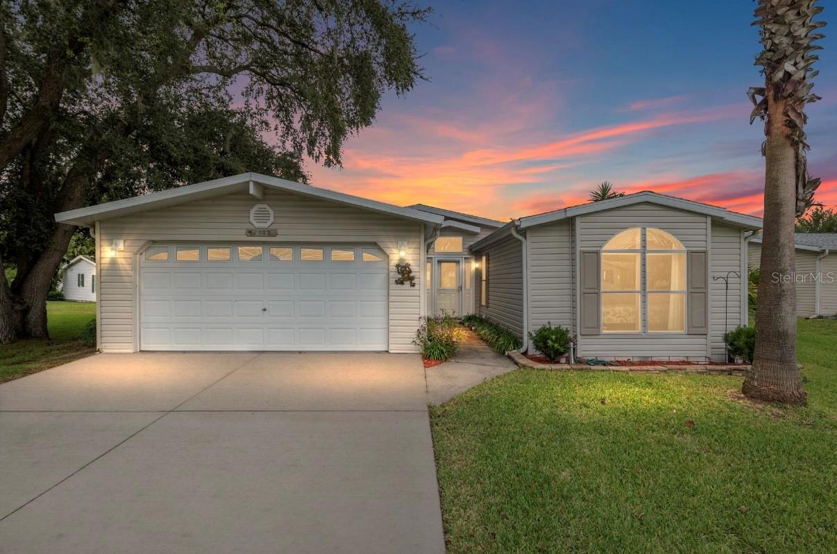 Welcome to The Falls of Ocala, a 55+ community. This light and bright 3-bedroom, 2-bath home offers 2,048 sq. ft. with a split-bedroom layout, two spacious living areas, and a double-car garage. The bonus room off the main living area is filled with windows, natural light and opens to a covered back deck, also accessible from the dining area. A French door from the primary suite provides direct access to the bonus room, creating a great space for relaxing, hobbies, or an office. The primary suite also includes a walk-in closet and private bath. Two additional bedrooms provide flexible use, and the laundry room is conveniently located off the garage.
Roof replaced in 2025. Community amenities include a clubhouse, pool, shuffleboard, and firepit area. HOA covers water & sewer. Conveniently located near shopping, dining, and medical facilities.