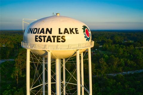 A home in INDIAN LAKE ESTATES