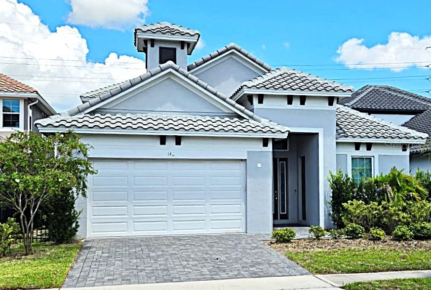 Live in comfort, style, and flexibility in this beautifully appointed 4-bedroom, 3.5-bath home with over 3,100 square feet of thoughtfully designed living space, located in a highly regarded gate-guarded golf community with resort-style amenities. This home features a private-entry in-law suite, ideal for family or guests, or perhaps a dedicated home office setup. The spacious, open-concept layout features high ceilings finished with crown molding, wood-look tile flooring, and a gourmet kitchen with quartz countertops, designer finishes, and a large island that's perfect for entertaining. Sliding glass doors open to a cozy lanai and green space, offering just enough outdoor area without the maintenance. Additional features include a tile roof, a 2-car garage, and community perks like golf, clubhouse, pools, and fitness center—making every day feel like a vacation. Whether you're downsizing, relocating, or looking for the perfect combination of elegance, convenience, and lifestyle, this home offers unmatched versatility in one of the area’s most sought-after communities. The seller is offering CONCESSIONS to the buyer for a rate buy-down or help with closing costs.