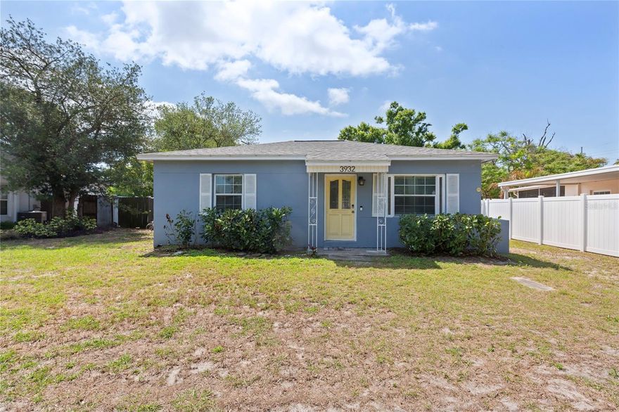 Welcome to South Tampa living in the heart of Fairlawn Estates! This meticulously maintained 2-bedroom, 1-bathroom concrete block home sits on an oversized 0.20-acre lot (8,844 sq. ft.), offering rare space and privacy in the 33611 zip code.
The interior features a bright, open floorplan with durable laminate flooring throughout. The kitchen is fully equipped with stone countertops, solid surface finishes, and a suite of appliances including a dishwasher and microwave. Both bedrooms deliver comfortable living, with a spacious walk-in closet in the primary suite. Notable upgrades include a mini-split A/C system and enhanced indoor air quality features like MERV 10+ filtration.
Step outside to a massive, fully fenced backyard featuring a rear porch, storage shed, and plenty of room for a pool or future expansion. Located in a prime South Tampa location with no HOA or CDD fees, this home is zoned for Anderson Elementary and Robinson High School. Whether you are looking for a primary residence or a turnkey investment property (currently leased), this home offers incredible value. Schedule your showing today!