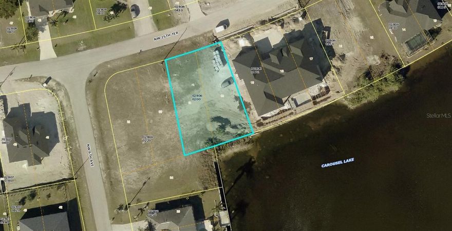 LAKE VIEW Waterfront Lot Perfect for the Fishing and Boating Enthusiasts... This Incredible Cape Coral Freshwater Lot features Southern Exposure on Lake Carousel, one of the Largest Lakes in Cape Coral! This Waterfront Homesite is the Ideal Place to build your Dream Home. NOT IN A FLOOD ZONE. Great Location with Easy access to Fort Myers, Southwest Florida International Airport, Punta Gorda Airport, and all of Cape Coral. Close to Golf Courses, Community Boat Ramp, Schools, Parks, Shopping and Dining. This location has something for everyone! Own Your Piece of Paradise. Make an Offer Today!