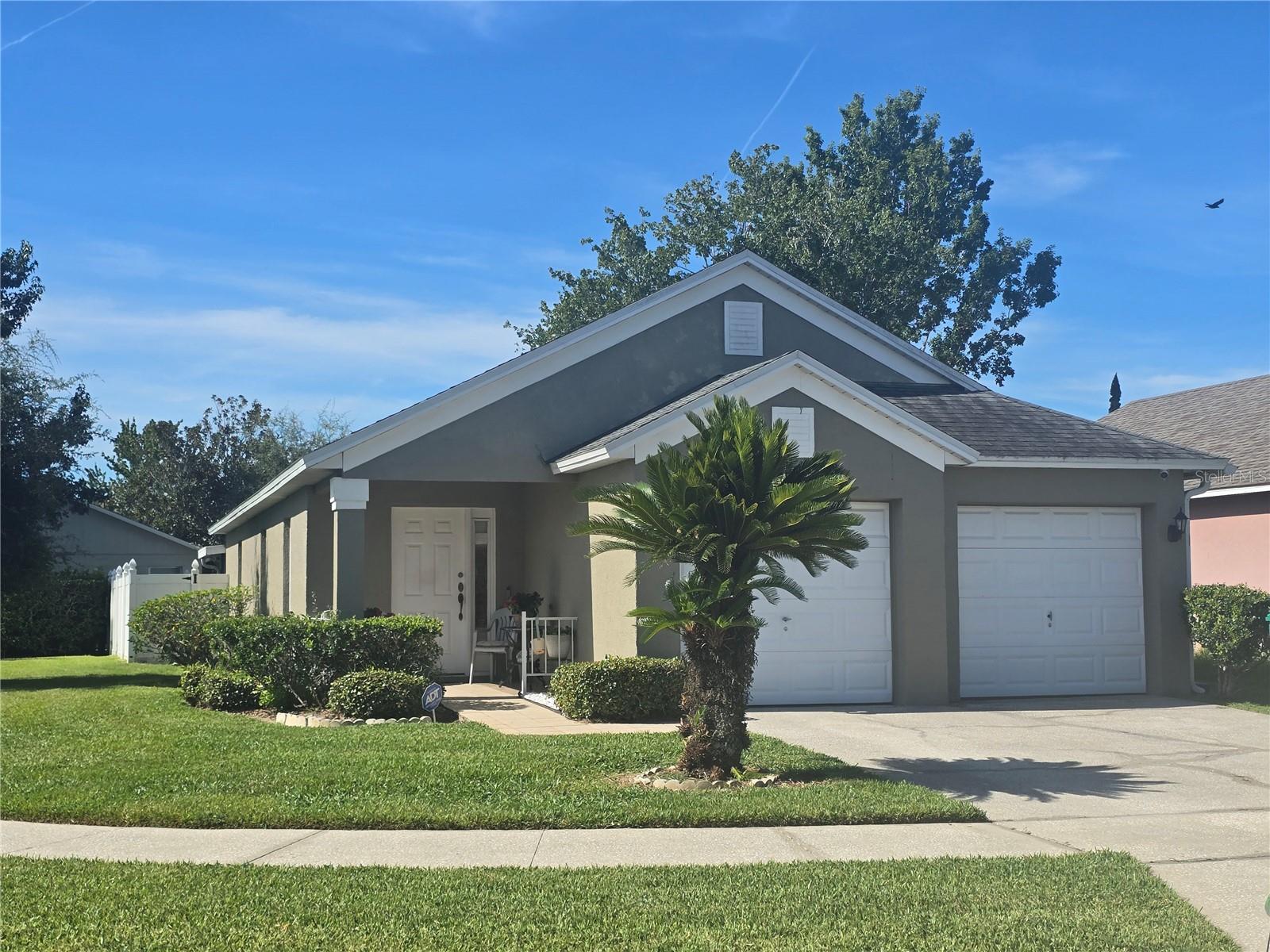Well maintained home in Winter Garden. Situated on an oversized, corner lot the home features vaulted ceilings in the living room and a split bedroom floor plan. The rear patio is spacious and has been enclosed for year round enjoyment. The back yard is fenced for privacy. The Daniels Crossing community is close to shopping and entertainment. The 429 and 408 highways are just minutes away.