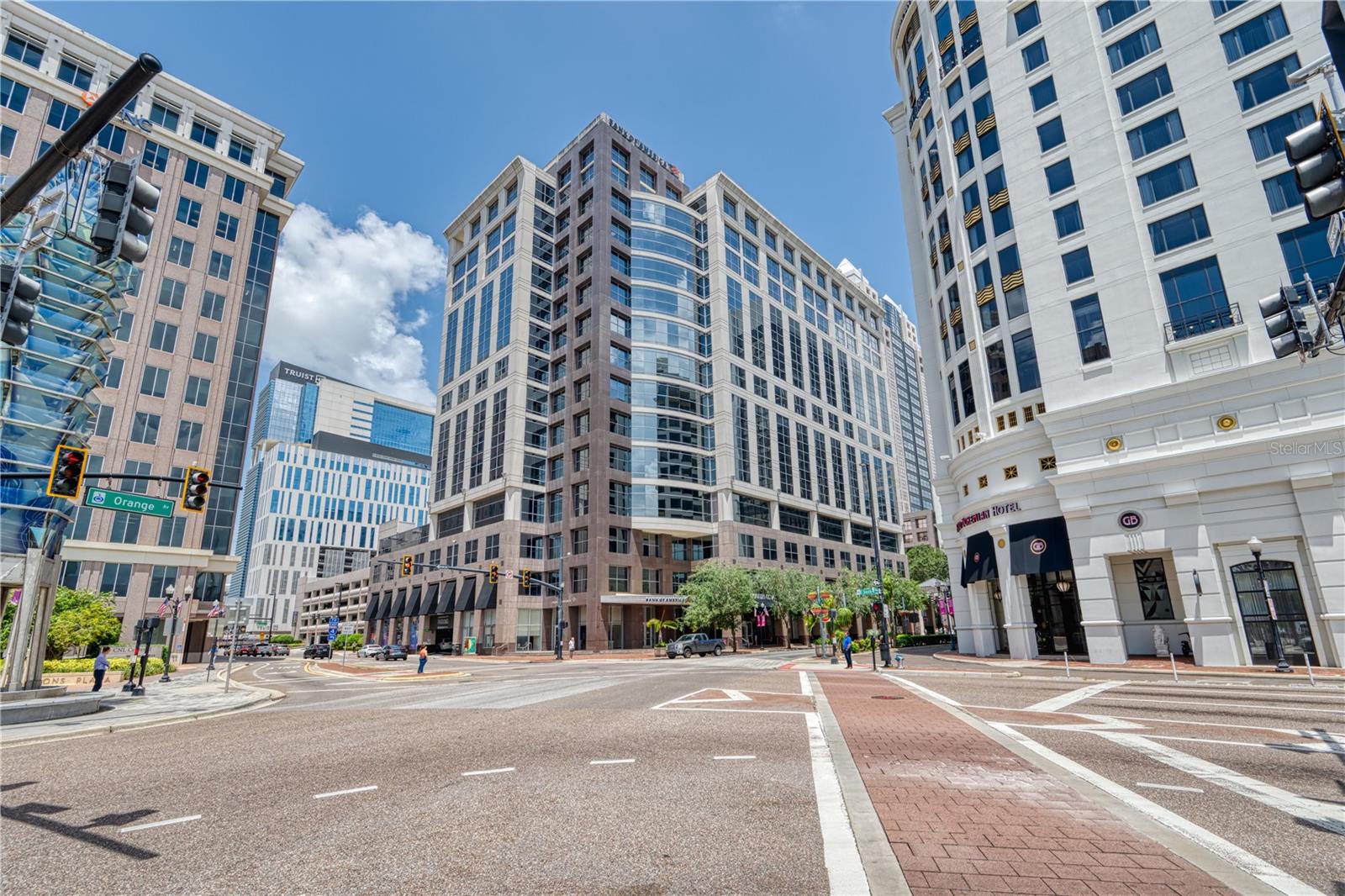 Prime office space available at 300 S Orange Ave in the heart of downtown Orlando. This suite includes three private offices—one with a window offered at $1,600/month, and two interior offices available at $1,200/month each. Tenants will also enjoy access to a shared meeting room, welcoming reception area, and a fully equipped kitchen. Ideal for professionals seeking a central location with functional amenities. Lease term, 1 to 3 years.
