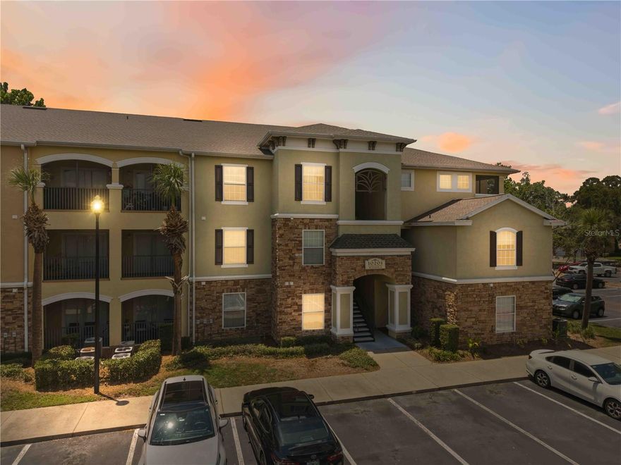 Welcome to Courtney Palms, where resort-style living meets everyday convenience in this beautifully updated second-floor condo overlooking a tranquil pond. Located at 10201 Courtney Palms Blvd #204, Tampa, FL 33619, this move-in ready residence offers the perfect blend of comfort, style, and location. From the moment you walk in, you’ll notice the luxury vinyl flooring flowing throughout the home, creating a clean and modern feel. The upgraded kitchen is designed to impress with granite countertops, brand-new cabinetry, and stainless-steel appliances that make both cooking and entertaining effortless.

The spacious primary suite offers direct access to the screened lanai, providing the perfect place to unwind while enjoying peaceful water views and Florida sunsets. Natural light fills the home, creating a bright and inviting atmosphere throughout.

Courtney Palms delivers the lifestyle buyers are searching for with outstanding amenities that rival a private resort, including a sparkling pool with cabanas and grilling areas, a state-of-the-art fitness center, elegant clubhouse, indoor basketball court, and handball/racquetball courts. The gated community is beautifully maintained and ideally positioned for easy access to the Selmon Expressway, I-75, I-4, and Highway 301, making commuting to Downtown Tampa, Brandon, Ybor City, Channelside, Riverview, and MacDill Air Force Base simple and convenient.

Everyday essentials are just minutes away with nearby shopping and dining at Brandon Exchange Mall, Costco, Publix, Walmart Supercenter, Aldi, Sprouts Farmers Market, and Target. Nearby healthcare facilities include Brandon Regional Hospital, Tampa General Hospital, and AdventHealth Tampa. Tampa International Airport is within easy reach, while public transportation options and major commuter routes make getting around the Tampa Bay area convenient.

For weekend fun, you’re just a short drive from some of Florida’s most popular Gulf Coast beaches, including Clearwater Beach, St. Pete Beach, Apollo Beach, and Anna Maria Island. Whether you’re looking for a primary residence, seasonal getaway, or investment opportunity, this exceptional condo offers the location, upgrades, and lifestyle today’s buyers demand. Schedule your private showing today and experience why Courtney Palms continues to be one of Tampa’s most desirable gated communities.