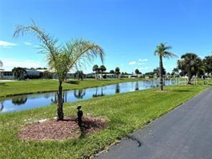 Vacant lot located in our pet area, near the front of the community, and enjoying glorious sunrises across a tranquil lake. Welcome to La Casa, a vibrant 55+ community providing our residents and guests the ultimate Florida lifestyle. La Casa boats 974 homesites nestled among a variety of native trees with spacious common grounds surrounding our eight lakes, and is located between Sarasota and Ft. Myers with access to the Myakka River and Gulf of Mexico. Enjoy our two pools maintained at a comfortable 87 degrees year-round. Loads of activities to keep you occupied morning, noon and evenings. Sound enticing? Come for a visit to our self-contained oasis and learn why La Casa is the ultimate destination for snowbirds and year-round residents!