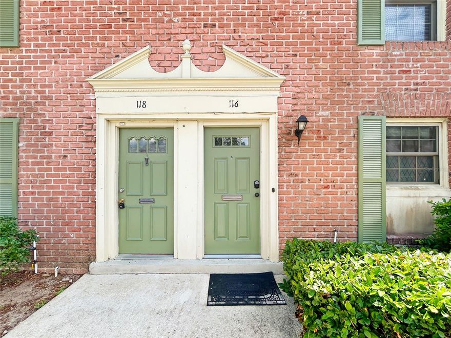 Roomy 2-bed 2.5-bath townhouse/Condo in a Lakefront Condo Community. Lake Howell Arms Condos are located on the west shore of a 400-acre private fish & Ski Lake Howell in southern Seminole County on the border of Winter Park. Fenced-in stone patio. Large bedrooms. Updated Master bath features a walk-in shower and a balcony, with ample closet space. Good-sized guest bedroom with an updated guest bath featuring a tub/shower. Energy-efficient windows. HE Washer/Dryer. Plus, as a big bonus, this property includes a coveted Carport. There are 276 Units and only 60 Carports. 
New 12/2025 complete A/C system. New breaker panel 6/2025. New water heater Expansion Tank 6/2025. Updated new light fixtures in the kitchen, half bath, and closet hallway in the master bedroom. 7/2025. Huge lakefront Community pool. Private Boat ramp. Boat trailer parking is available on the property at no charge. This is a great starter or investment property. Water, sewer, and Trash are included in the maintenance fee. New roofs 2021. Replumbed in 2018.