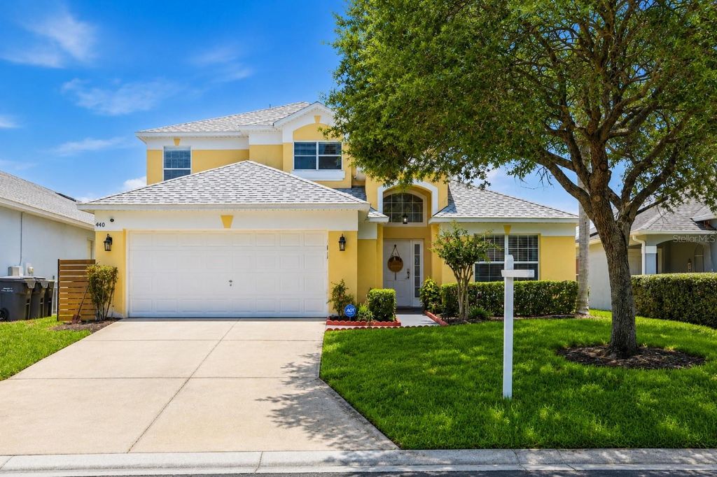 Photo of 440 Langham Drive, Davenport, FL 33897 (MLS # O6427428)