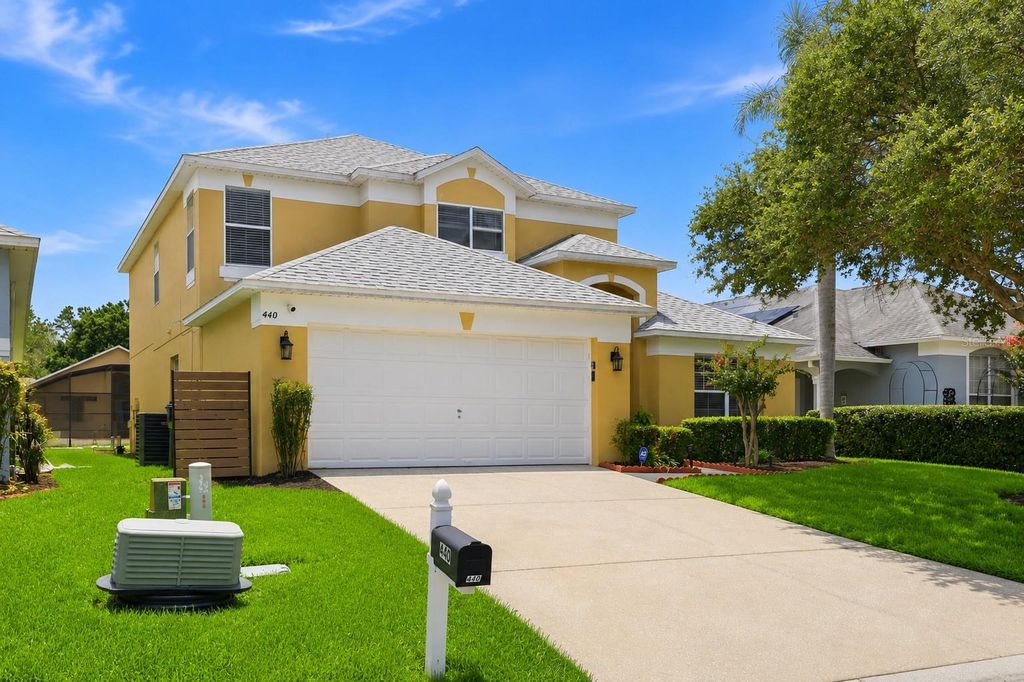 Photo of 440 Langham Drive, Davenport, FL 33897 (MLS # O6427428)