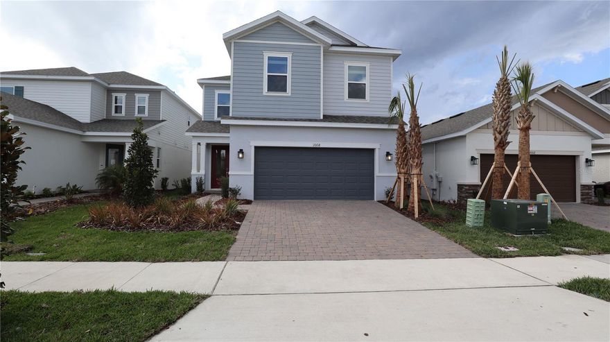 Beautiful two-story home, elegant layout. This upgraded flor plan features a spacious second-floor area. The heart of the home is a Gourmet Kitchen equipped with a gas stove, premium appliances, and a large island overlooking the living area.