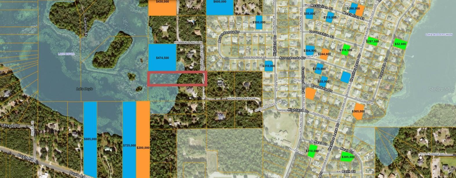 HIGHLAND LAKES DRIVE