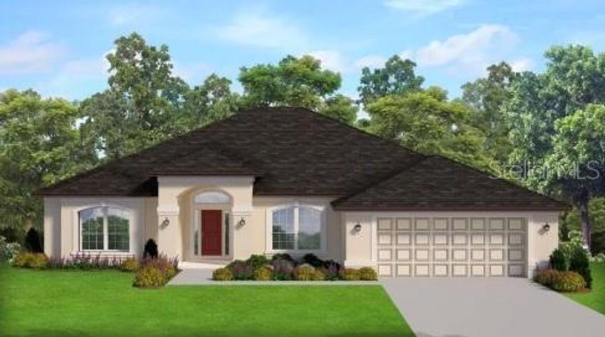 Under Construction. The open-concept floor plan provides the perfect blend of comfort and functionality, ideal for both everyday living and entertaining.The kitchen is the heart of the home, featuring beautiful quartz countertops, ample cabinetry, and a seamless flow into the family room and dining area. Quartz counters continue throughout all bathrooms, adding a cohesive and modern touch. Enjoy ceramic tile flooring throughout the entire home, with carpet reserved only for the bedrooms to provide warmth and comfort. The generously sized primary suite offers privacy and space, while the additional bedrooms and full baths provide flexibility for guests, family, or a home office. Conveniently located near shopping, dining, schools, and with easy access to major roadways, this home delivers space, style, and value in one of North Port’s growing areas.