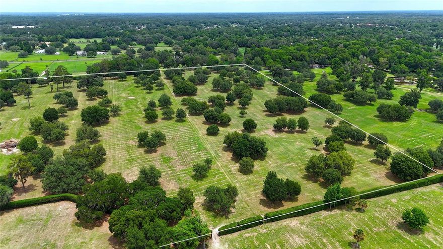 Under contract-accepting backup offers. Discover the beauty of this enchanting 39 +/- acres, featuring gently rolling hills adorned with magnificent Granddaddy Oaks. This picturesque land is ideally located near the prestigious Country Club of Ocala and the Santos Trailhead, perfect for outdoor enthusiasts!
This property is a blank canvas for your vision—whether you dream of building a luxurious estate, a charming family home, or your very own equestrian farm. With A-3 zoning and no deed restrictions, the possibilities are limitless!
Don’t miss out on this incredible opportunity to create your dream oasis in a beautiful, serene setting; there’s an option to acquire additional acreage as well.  Bring your plans and start your journey today!