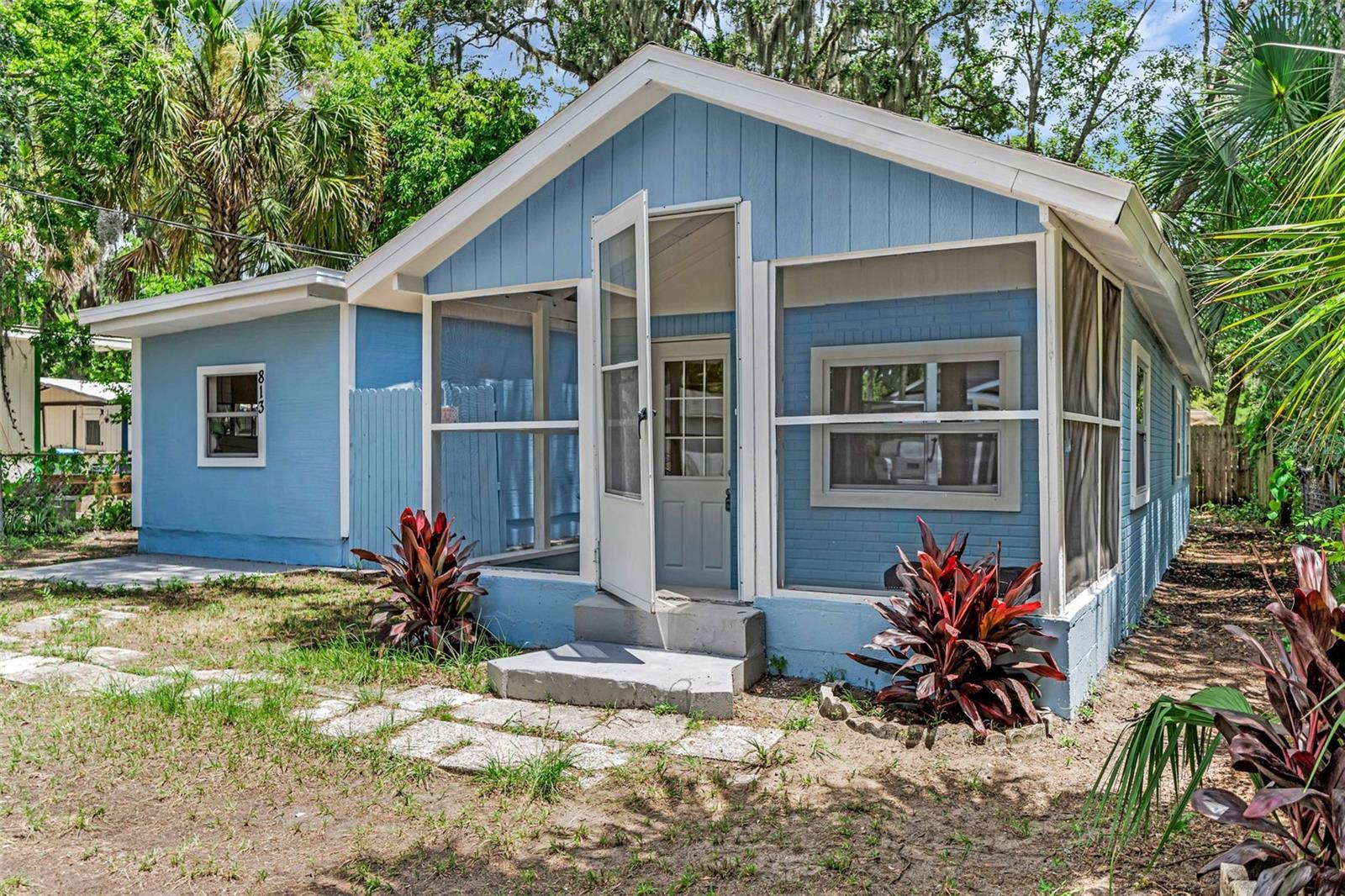 Fully Remodeled Cottage-Style Home in a Prime Location – Move-In Ready!
Welcome to 813 Magnolia, a beautifully remodeled home that perfectly blends charm and modern upgrades. This inviting residence features fresh interior finishes, sleek new flooring, and a thoughtfully updated kitchen and bathrooms—making it completely move-in ready. The bright and open layout flows seamlessly, creating a welcoming atmosphere from the moment you step inside.
The modern kitchen is a true highlight, boasting all-new cabinets, marble-look countertops, stainless steel appliances, and a stylish backsplash, while the fully updated bathroom showcases elegant tile work and contemporary fixtures. The spacious bedrooms provide comfort and flexibility, perfect for a primary residence, vacation retreat, or rental opportunity.
Step outside to a large screened-in front porch, ideal for enjoying your morning coffee or unwinding in the evening. The generous backyard offers room to garden, entertain, or create your own private outdoor oasis.
Additional features include: 1 year old roof, AC 2019, New drywall, New water heater, Plumbing:2019, Electrical Panel recently replaced
Location is everything, and this home delivers! Situated just minutes from local shopping, dining, and daily conveniences, you’re also within a short drive to beautiful Florida beaches, Downtown Daytona, and Ormond Beach. With easy access to major roads and highways, commuting to surrounding areas is a breeze.
Whether you’re looking for a cozy primary home, a low-maintenance second home, or an investment property, 813 Magnolia offers the perfect combination of style, comfort, and location. Schedule your private tour today and make this charming remodeled home yours!
