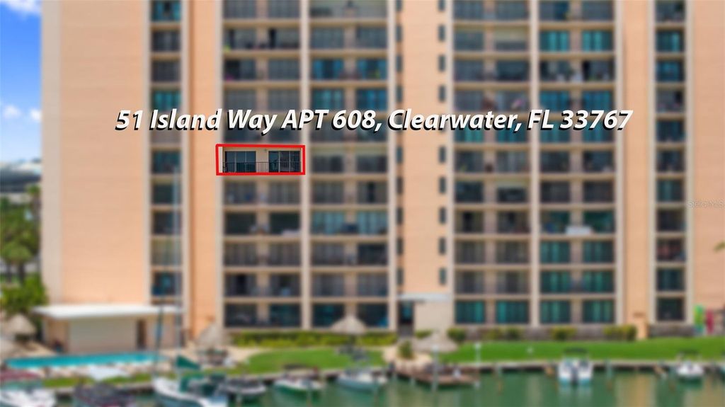Photo of 51 Island Way #608, Clearwater Beach, FL 33767 (MLS # TB8502115)