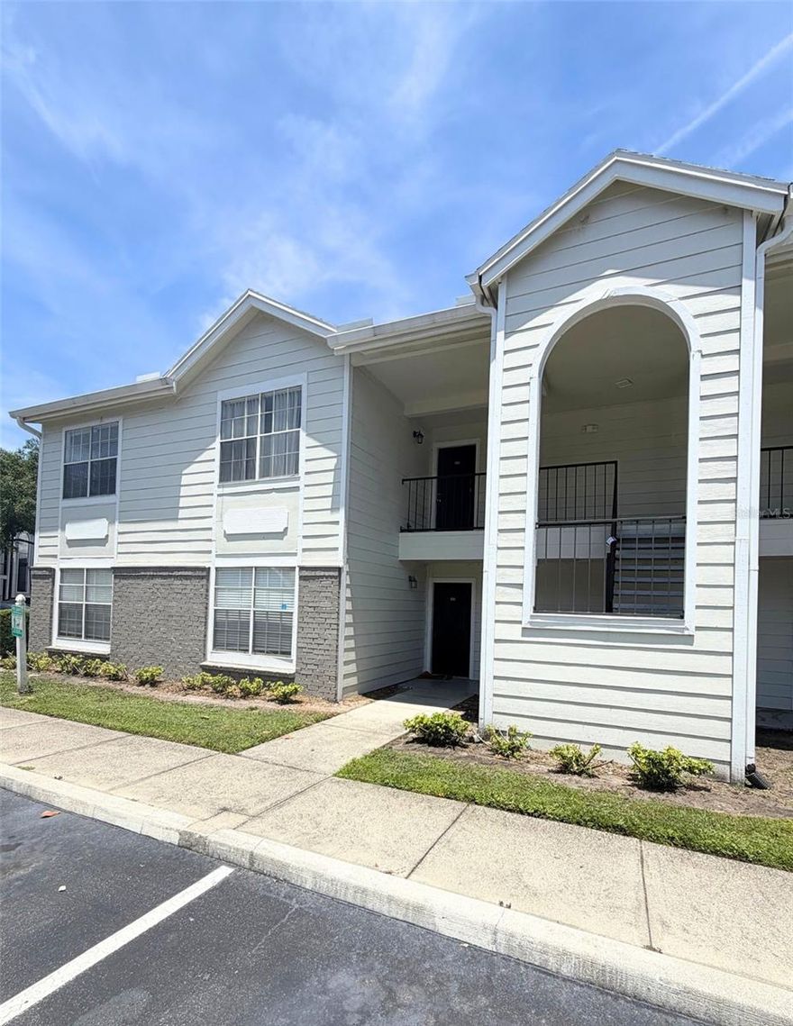Whether you are looking to make Waterford Landing your home or seeking out a solid investment, this is a fantastic opportunity to own in an established, well-kept community minutes from UCF. This inviting 3 bedroom, 2 bathroom second floor corner unit provides unmatched privacy. The kitchen is outfitted with bright cabinetry, stainless steel appliances, walk-in pantry closet, and granite countertops. Just off the kitchen is an in-unit laundry room with a full sized washer and dryer. The open floor plan feels even more expansive with its high ceilings and great natural light. A working fireplace gives the unit an element of coziness. French doors lead to a balcony overlooking a pond. All three bedrooms are generously sized. The tub surrounds have been recently reglazed to a bright, clean finish. Lake Rouse can be seen from two of the front bedrooms. A brand-new A/C system was installed in 2025 and the unit was completely re-piped in 2024. Community amenities include plenty of parking, two pools, a fitness center, clubhouse, and dock over Lake Rouse to enjoy the natural setting. Situated across from Research Park, the location is hard to beat. You'll enjoy easy access to UCF, 408, and downtown. Call today for your private showing!