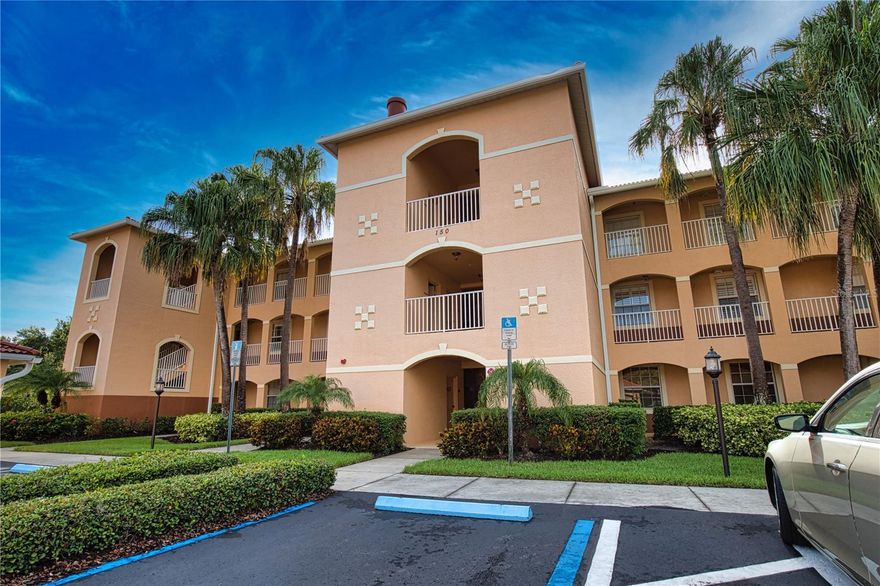 This, 3 Bedroom 2 Bathroom 3rd Floor Condo, is centrally located for you to access and enjoy the layback lifestyle of Venice, Florida. Freshly painted, open floor plan with a lake view, this third-floor condo with elevator access, will provide you with privacy and enchanting sunrises. This open concept floor plan has cathedral ceiling and a beautiful view from the screened in balcony. The Master suite is located at the back of the condo with his and hers closets, and with 2 additional bedrooms towards the front for split privacy. Lanai overlooks the lake, a perfect place to sip coffee, relax, or entertain! There is a small bonus room/area that can be used for an office or additional storage space. Extras include one car garage, a washer and dryer for your convenience, guest parking spaces, and elevator access. 

This community offers Clubhouse access and heated community pool as well as monthly events for all residents. You are just 10 minutes away from downtown Venice to enjoy, restaurants, shopping, Venice Beach, and plenty cultural and other events planned by the city with the Chamber of Commerce to guarantee you all the entertaining you need. You will also be about 30 minutes’ drive from Siesta Key and Sarasota Downtown for much more enjoyment.  

~Association: Application, Fee, & Background Check are Required.
~Included in rent: Landscaping