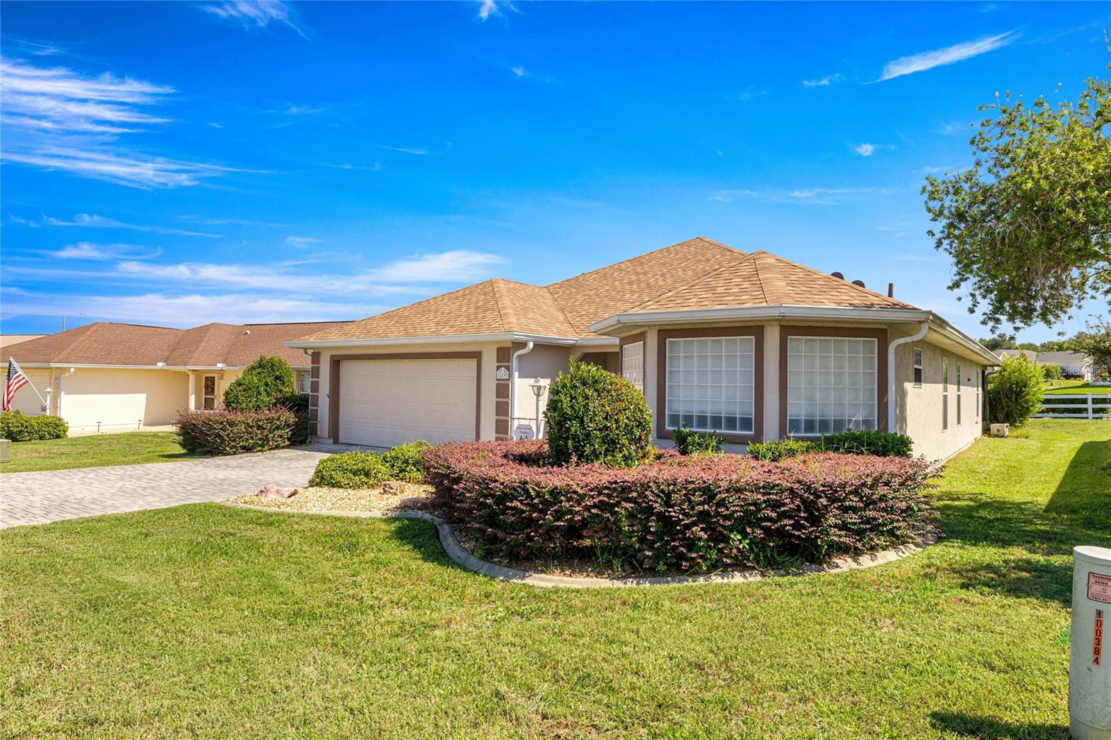 Welcome to the gated community of Stonecrest! Immerse yourself in this well-cared-for three-bedroom, two-bathroom home with 1,974 sq ft of living space. Located just a short distance from the gated entrance, the property offers partial pond views and no immediate rear neighbor. A host of upgrades have been completed, including a newer 30-year architectural roof (2022), new flooring (2024), updated stainless steel appliances, a new HVAC system (2023), and a new solar attic fan to improve home efficiency (2022). Custom features include tray and cathedral ceilings, an enclosed rear patio, dual vanities and walk-in closets in the primary suite, spacious rooms, a split-bedroom floor plan, and an open-concept living area.
The community itself offers a clubhouse, pickleball courts, shuffleboard, tennis courts, a softball field, a fitness center, and many other activities. Stonecrest is also ideally located just minutes from fine dining, shopping, and recreation, as well as the amenities of The Villages. Ocala is home to major venues, scenic state parks, and some of Florida’s most beautiful waterways.
Come see what Stonecrest has to offer—homes don't last!