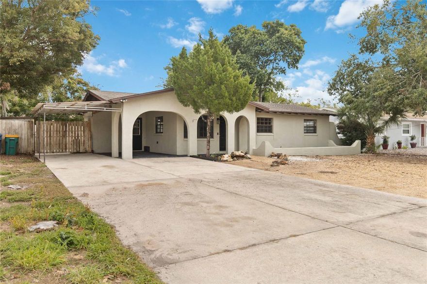 Welcome home to this charming 3-bedroom, 1.5-bath residence located in Lake County, attractively priced under $250,000—a fantastic opportunity for first-time buyers or anyone looking for value, comfort, and location. The heart of the home features an updated kitchen complete with newer cabinetry, open shelving, granite countertops, a stainless-steel microwave and double oven, making everyday living and entertaining a breeze. The bathrooms have been refreshed with updated vanities, mirrors and lighting, offering a clean and contemporary feel.  Set on a spacious lot surrounded by fencing this property provides privacy for relaxing outdoor enjoyment and a huge driveway with ample parking for multiple vehicles, guests, or toys.  The outside fire pit and bench provides the perfect spot for gathering with friends and family after a hard day at work or during entertaining. The spacious covered back porch is a lovely spot for dinners or morning coffee. Best of all, there is NO HOA, giving you the freedom to personalize, park, and enjoy your property without additional fees or restrictive rules.  This home is move-in ready while also offering an excellent opportunity to add your own DIY improvements and build sweat equity over time—perfect for buyers who want to create a space that truly reflects their style.  Location is key, and this one delivers. Just 4.8 miles from the highly desirable Downtown Mount Dora, you’ll love being close to charming shops, dining, and year-round events such as the Mount Dora Arts Festival, Craft Fair, Seafood Festival, Bike Festival, and the beloved Christmas Walk and holiday light displays.
Affordable, updated, full of potential and close to it all—this home checks all the boxes. Schedule your private showing today and envision the possibilities.