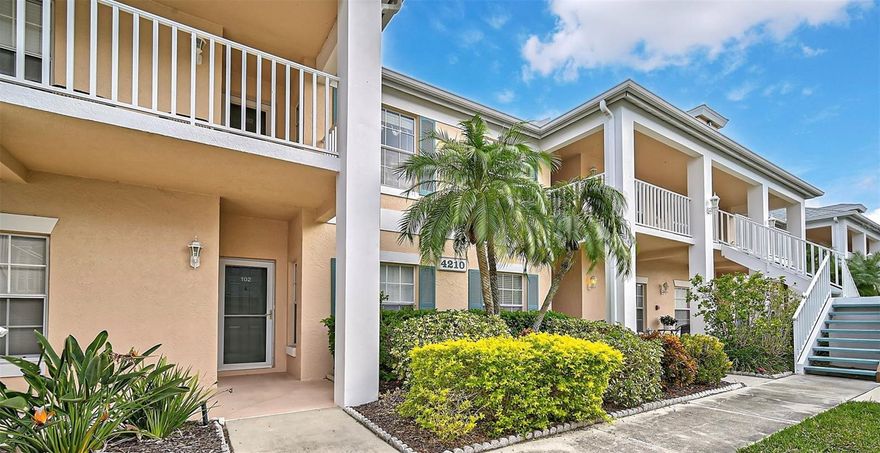MOTIVATED SELLERS! Additional $10,000 PRICE IMPROVEMENT! Favorable SELLER FINANCING makes it easier to start enjoying scenic golf course views from this 2BR/2BA, first-floor condo in the Fairway Trace community of Peridia Golf & Country Club. The eat-in kitchen boasts brand-new quartz countertops, a new stove, and a new microwave, making meal prep a pleasure. Both bathrooms have been upgraded with new tile flooring, stylish vanities, and quartz countertops. The spacious primary bedroom includes a large walk-in closet for ample storage. This unit also features a new washer and dryer, along with beautiful new flooring throughout. Experience the lifestyle at Peridia, where golf enthusiasts of all levels can enjoy an 18-hole executive course. Stay active with tennis and pickleball courts, or immerse yourself in the lively social scene featuring the Clubhouse restaurant and recently expanded tiki bar with outdoor dining. The many activities include mahjong, poker, bingo, live music and dancing. Connect with neighbors and embrace the best of leisure and entertainment. Fairway Trace residents also have the privilege of exclusive access to a second private pool for their use. The unit comes with a detached 1-car garage space and an additional parking is available. A short drive to I-75, Lakewood Ranch, the Mall at University Town Center, airports, shopping, dining and the beautiful Gulf Coast beaches. Don’t miss out—schedule your private tour today to explore this beautiful condo and discover your dream lifestyle!
