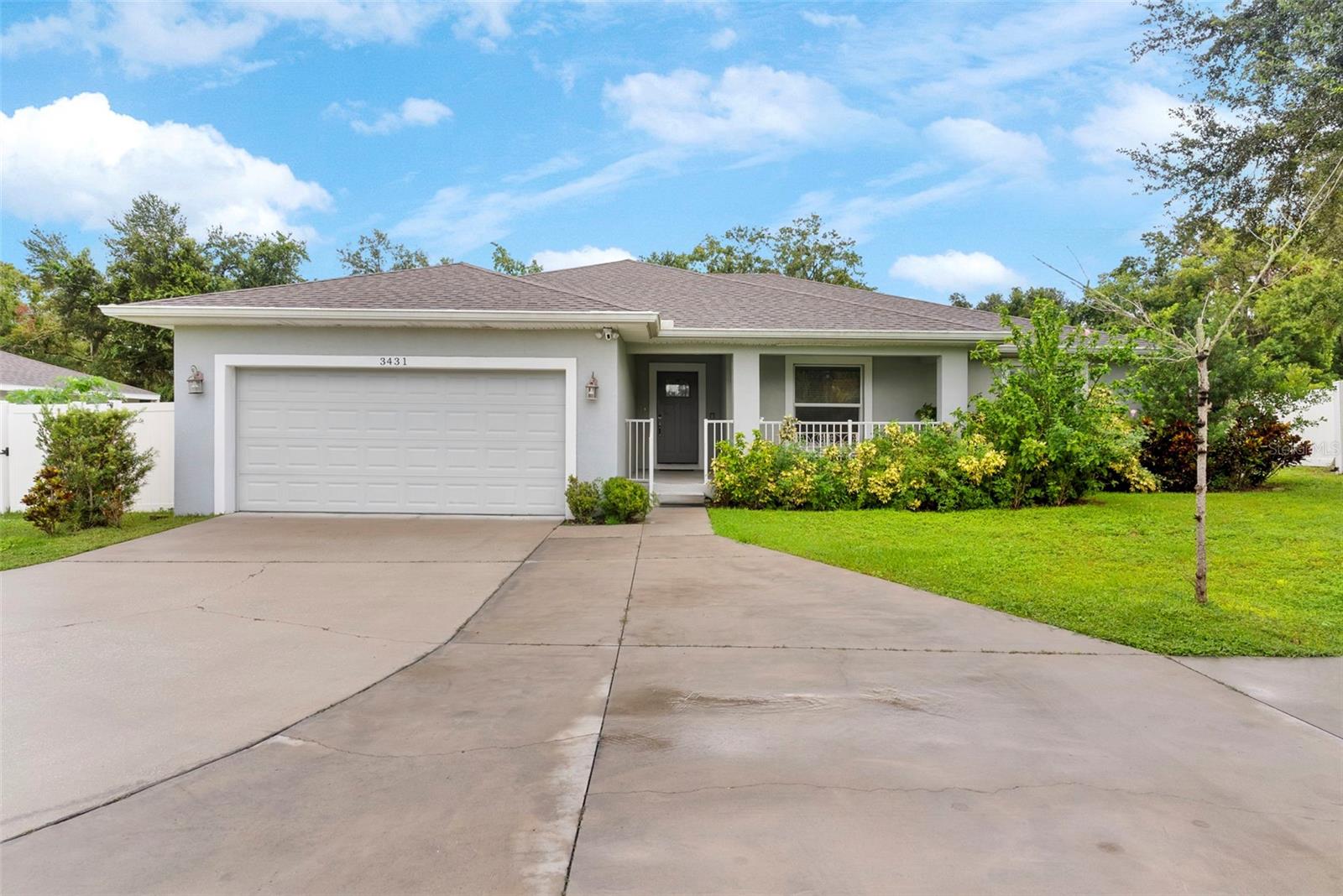 Modern & Private Retreat in Desirable Sutton Ridge Subdivision
Built in 2021, this stunning 4-bedroom, 2-bathroom home offers 1,948 sq. ft. of modern comfort on a spacious 0.32-acre lot — perfect for those seeking peace, privacy, and room to grow. A long driveway with ample parking, a fully fenced backyard, and a 2-car garage make everyday life easy and convenient.
Inside, luxury vinyl flooring flows throughout a bright, open-concept layout designed for both entertaining and everyday living. The chef-inspired kitchen features a large island with stone countertops, a breakfast bar, shaker-style cabinets, and generous storage. The primary suite offers a walk-in closet and a spa-like en-suite bathroom with dual sinks, a walk-in shower, private toilet, and granite countertops.
Enjoy the perfect blend of style, functionality, and tranquility in a home that’s ready for you to move in and make it your own. Buyer to verify all measurements and information.