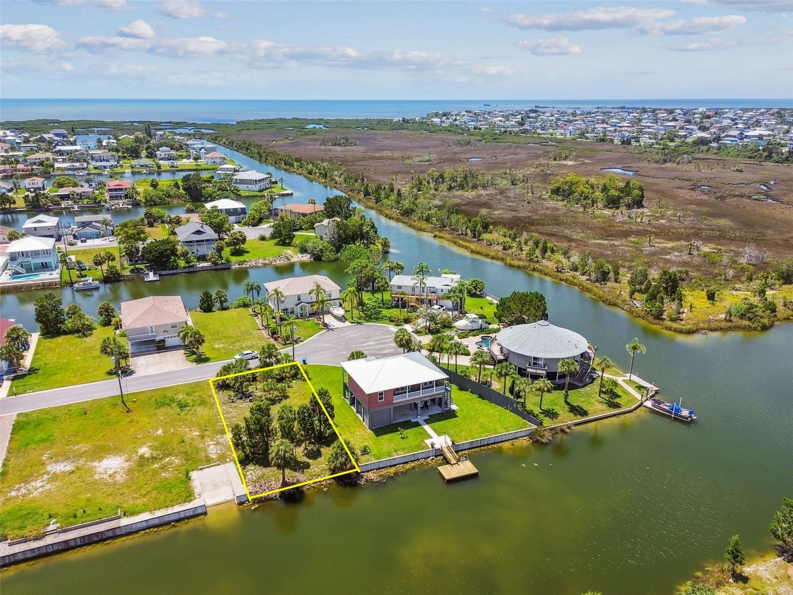 Vacant waterfront lot ready for your vision! Build your dream home or create the perfect Florida getaway on this canal-front property with access to open water. Situated very very close to the lift! Located just minutes from local shops, dining, and entertainment, this lot offers both convenience and coastal living. Don’t miss this opportunity to enjoy the best of Florida’s waterfront lifestyle!
Property at 3416 Fernleaf is also available (W7877320) so you could have a bigger yard or family close by.