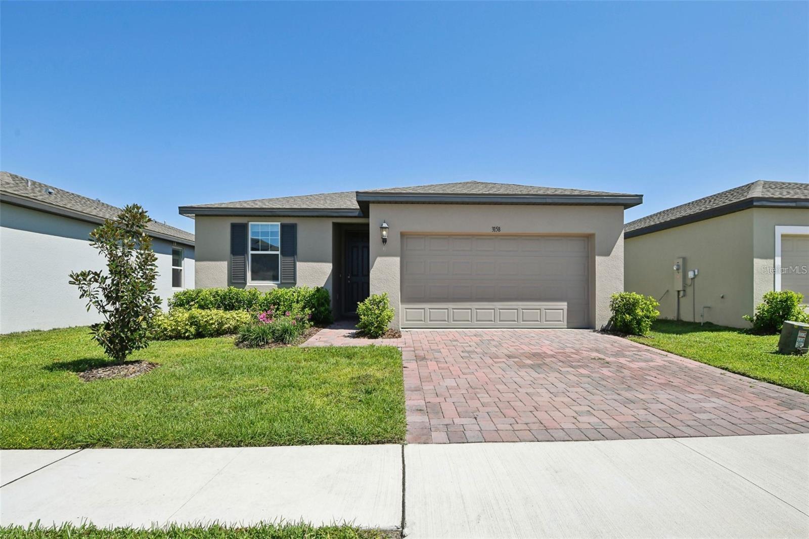 ONE FREE MONTH !!! Energy-efficient home Available for RENT NOW! Brand New!! Open kitchen to the dining space, great room and outside patio. Located in Lake Deer Estates. This community is located minutes away from Hwy 27, providing convenient to access major metro areas. Residents will have access to resort-style amenities including a pool and cabana, a dog park, and a playground. Poinciana is a rapidly growing sector of Polk County, known for its beautiful parks, playgrounds, and great schools. This home has innovative, energy-efficient features designed to help you enjoy more savings, better health, real comfort and peace of mind.