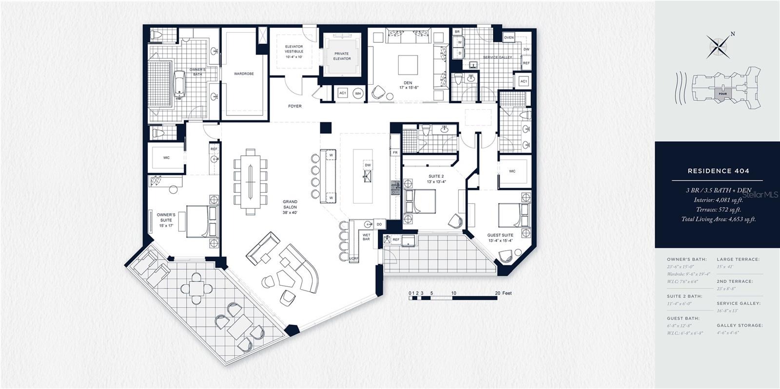 ROSEWOOD RESIDENCES LIDO KEY - Residential