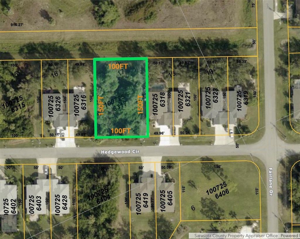 Photo of Hedgewood Circle, North Port, FL 34288 (MLS # A4685126)