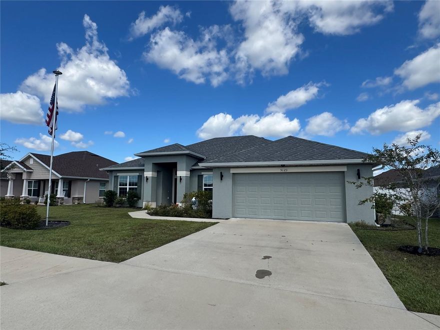 Charming 4-Bedroom Home in Desirable Oaks/Ocala Crossings! Welcome to this beautifully appointed 4-bedroom, 2-bath home built in 2021, located in the sought-after Oaks/Ocala Crossings neighborhood. This move-in ready gem offers an inviting open floor plan with soaring ceilings, creating a spacious and airy feel throughout.
Gourmet Kitchen: The modern kitchen features sleek, newer appliances and flows seamlessly into the living area, perfect for entertaining family and friends.
Outdoor Oasis: Enjoy the covered lanai that overlooks a fully fenced yard—ideal for kids and pets to play safely.
Convenient Layout: Benefit from a practical split floor plan, with a luxurious primary suite showcasing a stylish barn door, a walk-in shower, and double walk-in closets for ample storage.
Versatile Bonus Room: An additional room can easily serve as a media room or home office, enhancing the functionality of the space.
Easy Access: The home also features a convenient inside laundry area with easy access from the garage, making daily tasks a breeze.

Don’t miss out on this incredible opportunity! Schedule a showing today and experience all that this wonderful home has to offer!