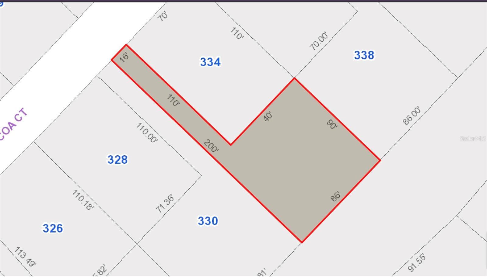POINCIANA VILLAGE 1 NBHD 1 NORTH - Land