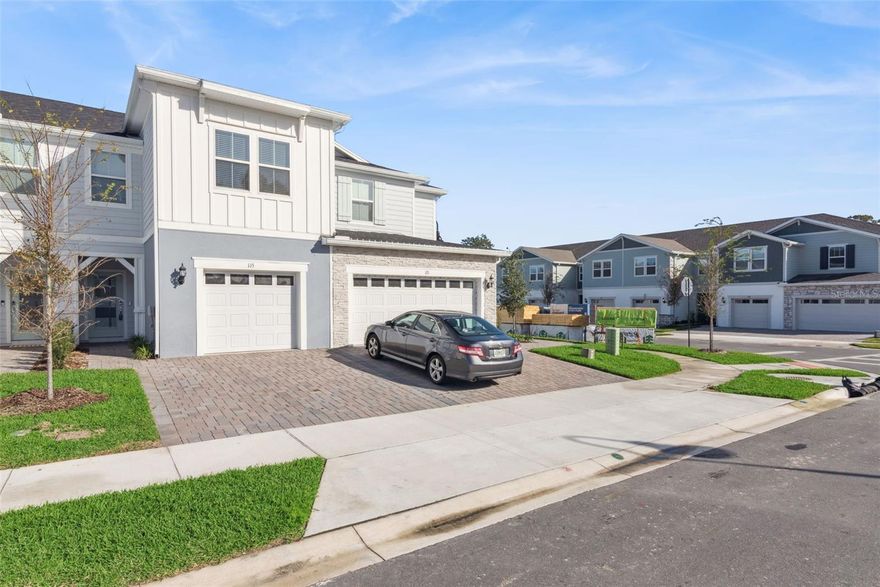 Brand-new and never occupied, this stunning Pulte-built townhome offers 3 generously sized bedrooms, 2.5 bathrooms, and a one-car garage, blending modern design with everyday functionality. The open-concept layout is ideal for both entertaining and daily living, enhanced by luxury vinyl plank flooring throughout the kitchen, bathrooms, and living areas for a sleek, low-maintenance lifestyle.

The gourmet kitchen is thoughtfully upgraded with soft-close Tilden Stone Gray cabinetry, elegant quartz countertops, and upgraded faucets, creating a refined yet practical space. The home comes fully equipped with a refrigerator, washer and dryer, and blinds throughout—making it truly move-in ready.

Technology and convenience are at the forefront with free internet and free basic cable, a dual media port in the owner’s suite, TV prep with in-wall support in the gathering room, a Ring doorbell, and a smart home door lock—perfect for today’s connected lifestyle.

Enjoy indoor-outdoor living with a covered lanai, ideal for morning coffee or evening relaxation, and a stylish glass-insert front door that adds to the home’s modern curb appeal. Energy-efficient construction and quality craftsmanship further enhance long-term comfort and peace of mind.

Ideally located in the heart of Oviedo, this home offers quick access to SR 417, UCF, major shopping destinations, popular restaurants, and highly regarded Seminole County Schools. This exceptional townhome combines luxury, convenience, and location—perfect for professionals, families, or anyone seeking a modern, low-maintenance lifestyle.