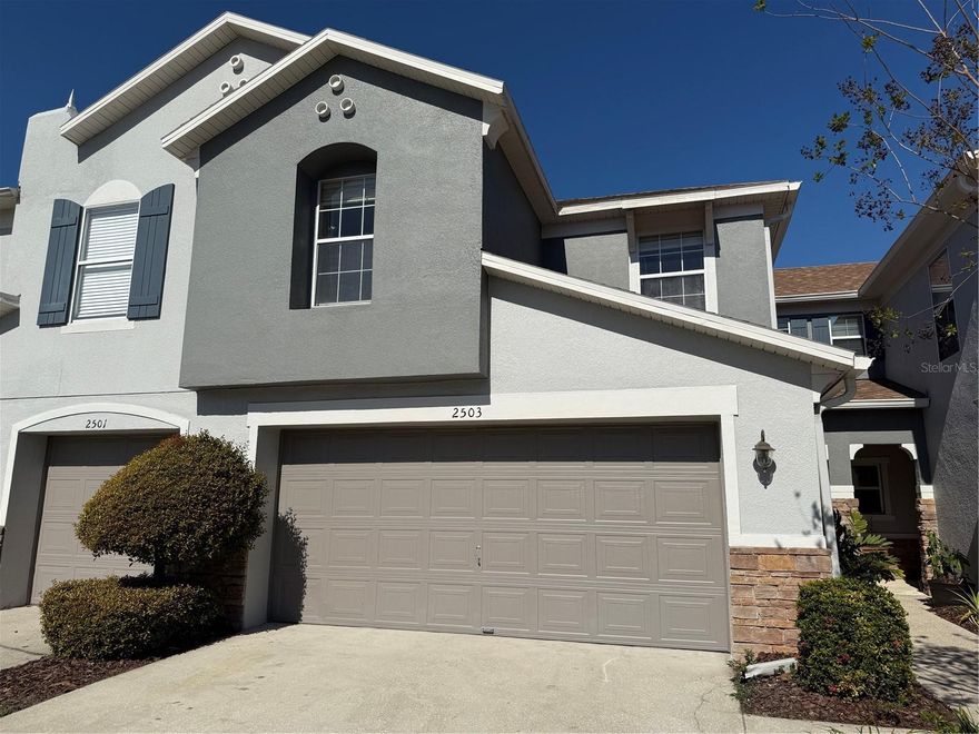 Welcome to this well-maintained townhome located in the gated community of Amber Point in Kissimmee, offering comfort, convenience, and a great location.

The first floor features tile flooring throughout and an open-concept living and dining area ideal for everyday living. The updated European-style kitchen showcases elegant light gray cabinetry and modern finishes, along with a convenient guest bathroom on the main level.

The staircase and entire second floor feature recently installed carpeting. Upstairs, the spacious primary suite includes a private en-suite bathroom and walk-in closet. Two additional bedrooms, a full bathroom, and a laundry closet equipped with washer and dryer complete the second floor.

Residents of Amber Point enjoy gated access and a community pool. The property is ideally located to shopping and dining along Irlo Bronson Memorial Highway (US-192), only 0.5 miles from Florida Turnpike Exit 244, offering easy commuting to Orlando, major employers, theme parks, and Orlando International Airport. Conveniently located near the Osceola County Tax Collector’s main office.

Move-in ready and available for immediate occupancy.