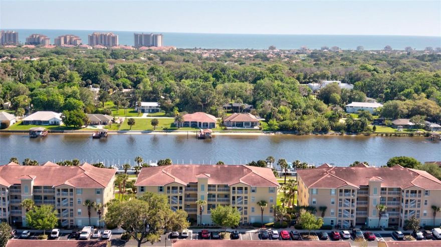Welcome to this stunning 3-bedroom, 2-bath corner condominium located on the third floor in the desirable Canopy Walk community. Enjoy breathtaking views of the Intracoastal Waterway and marina from your private balcony. The remodeled kitchen is perfect for both cooking and entertaining, and the open floor plan provides a seamless flow throughout the living space. A loft in the garage offers ample storage, ensuring everything has its place. As a resident, you’ll have access to incredible community amenities, including a zero-entry pool, a fully equipped gym, grilling areas, and scenic walking and biking trails. The dockside gazebo is perfect for fishing, relaxing, or entertaining guests. This home is ideally situated close to dining, shopping, golf courses, the beach, and the brand-new hospital. Located conveniently between St. Augustine and Daytona Beach, you'll have easy access to everything the area has to offer. Plus, a boat slip is available for purchase, making it easy to get out on the water. Don’t miss your chance to own this incredible piece of paradise!