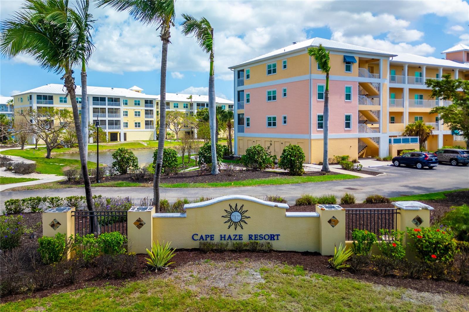 Welcome to your slice of paradise in Cape Haze Resort, where the laid-back Florida lifestyle meets comfort and style. This fully furnished second-floor condo is surrounded by a nature preserve and just minutes from the pristine beaches of Boca Grande. With elevator access and resort-style amenities, it’s the perfect coastal retreat—whether you’re here full time or seasonally. Inside, you’ll find tasteful updates throughout, including new roof, hurricane-rated windows and doors, luxury vinyl plank flooring in both bedrooms, and fully renovated bathrooms with modern tile and vanities. The home also has a new washer/dryer, light fixtures and ceiling fans. The kitchen and living space flow effortlessly onto a screened lanai overlooking a peaceful pond—ideal for morning coffee or evening sunsets. The split-bedroom layout offers privacy for guests, and a private exterior storage closet makes room for beach chairs, golf clubs, or bikes. At Cape Haze Resort, every day feels like a getaway. Relax by the heated pool and spa, play tennis or pickleball, join in community activities, or head out to explore nearby beaches, marinas, golf courses, and restaurants. This condo is move-in ready and waiting for you to start living the Florida lifestyle you’ve been dreaming of.